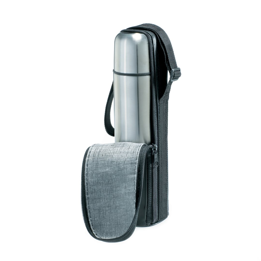 Companion Flask with Case - 16oz, custom water bottle with logo imprint 3
