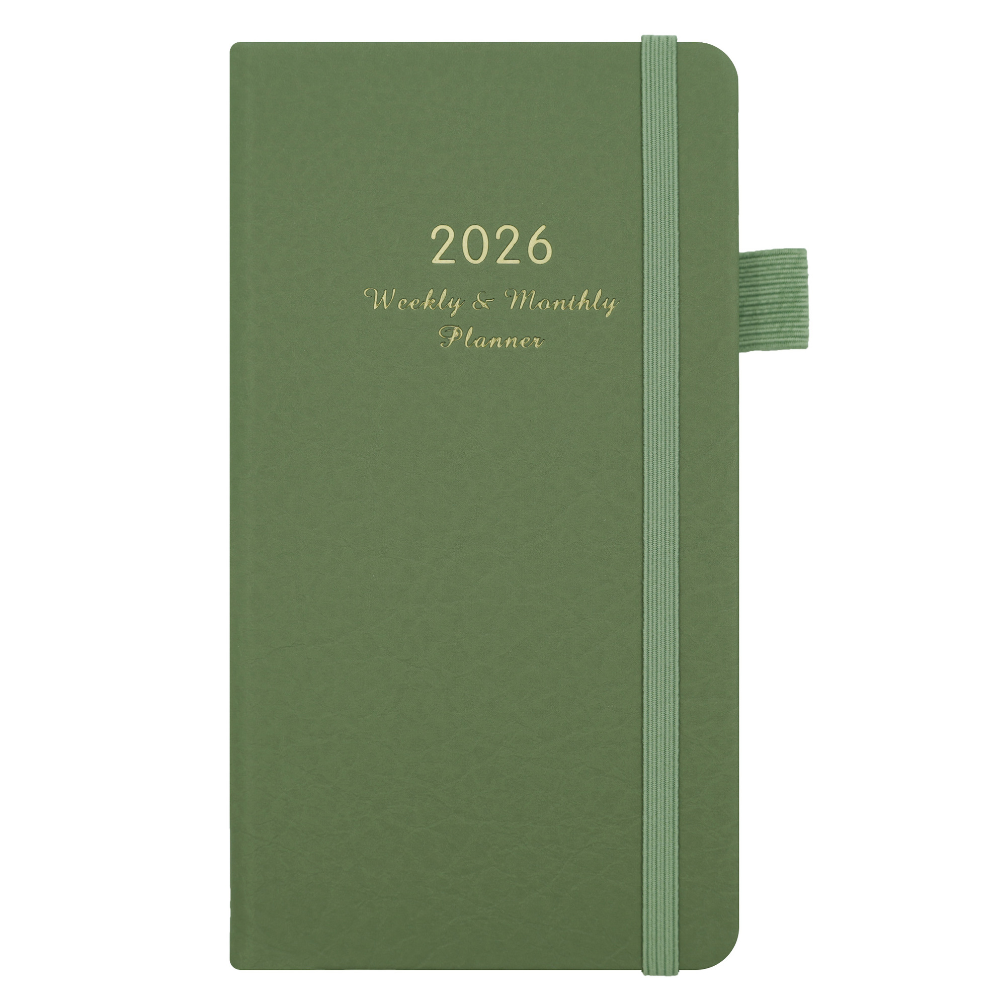 2026 Weekly And Monthly Hardcover Pocket Planner 4