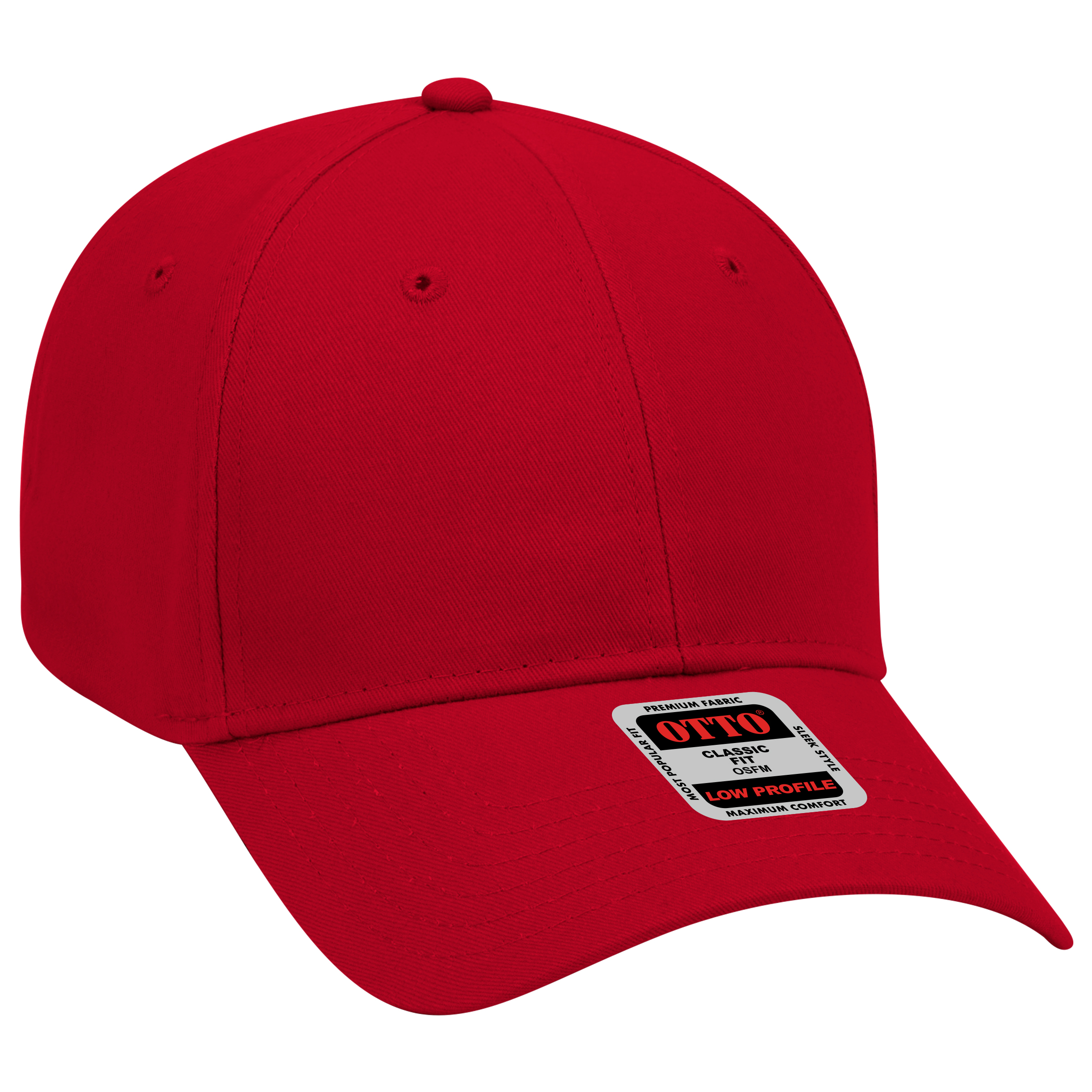 OTTO CAP® 6 Panel Low Profile Baseball Cap 8
