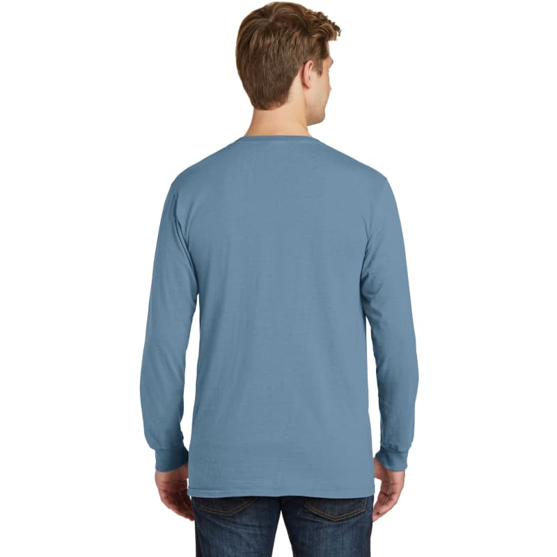 Port & Company Beach Wash Garment-Dyed Long Sleeve Tee 186
