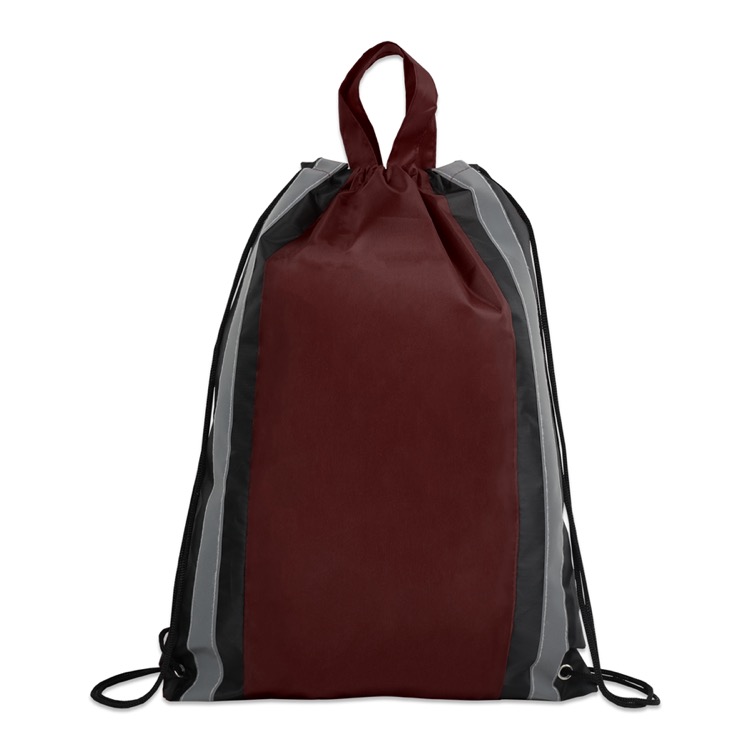 Reflective Safety Drawstring Backpack 17