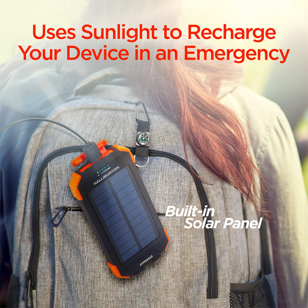 HyperGear Solar 10000mAh Wireless Power Bank 2