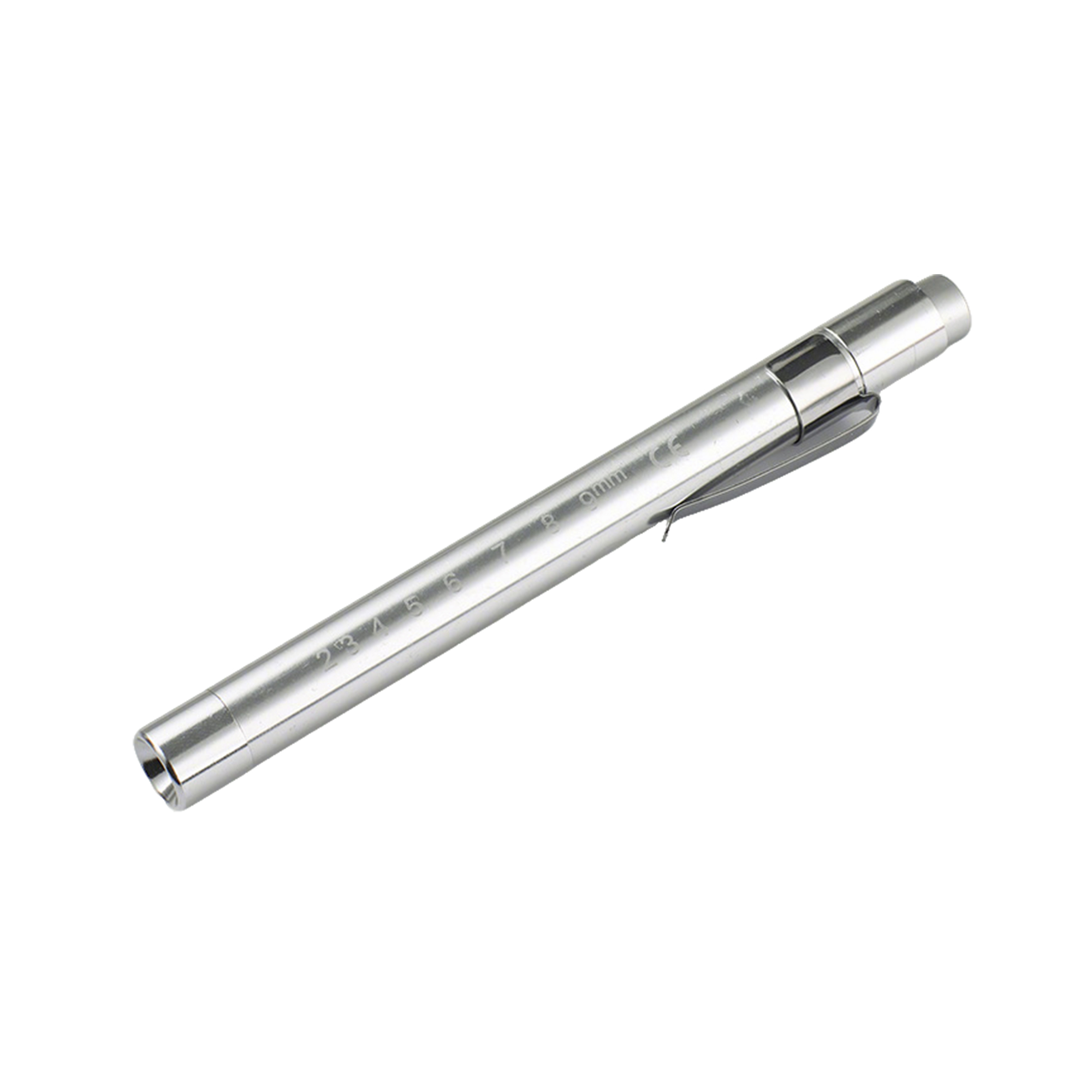 LED Medical Penlight With Pupil Gauge 5.4" x 0.6" 5