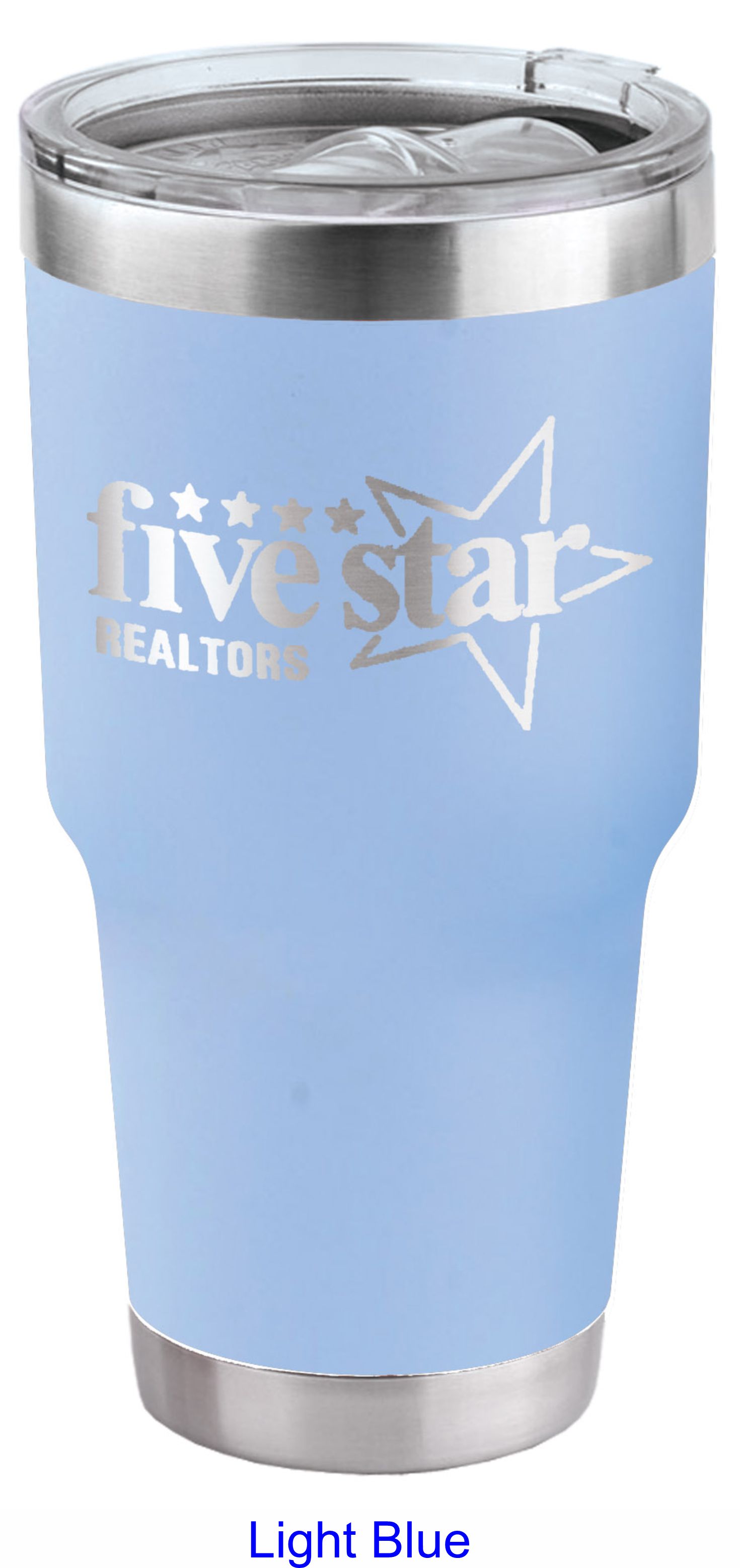 30 Oz. Tahoe Stainless Steel Tumbler w/Slider Lid 4