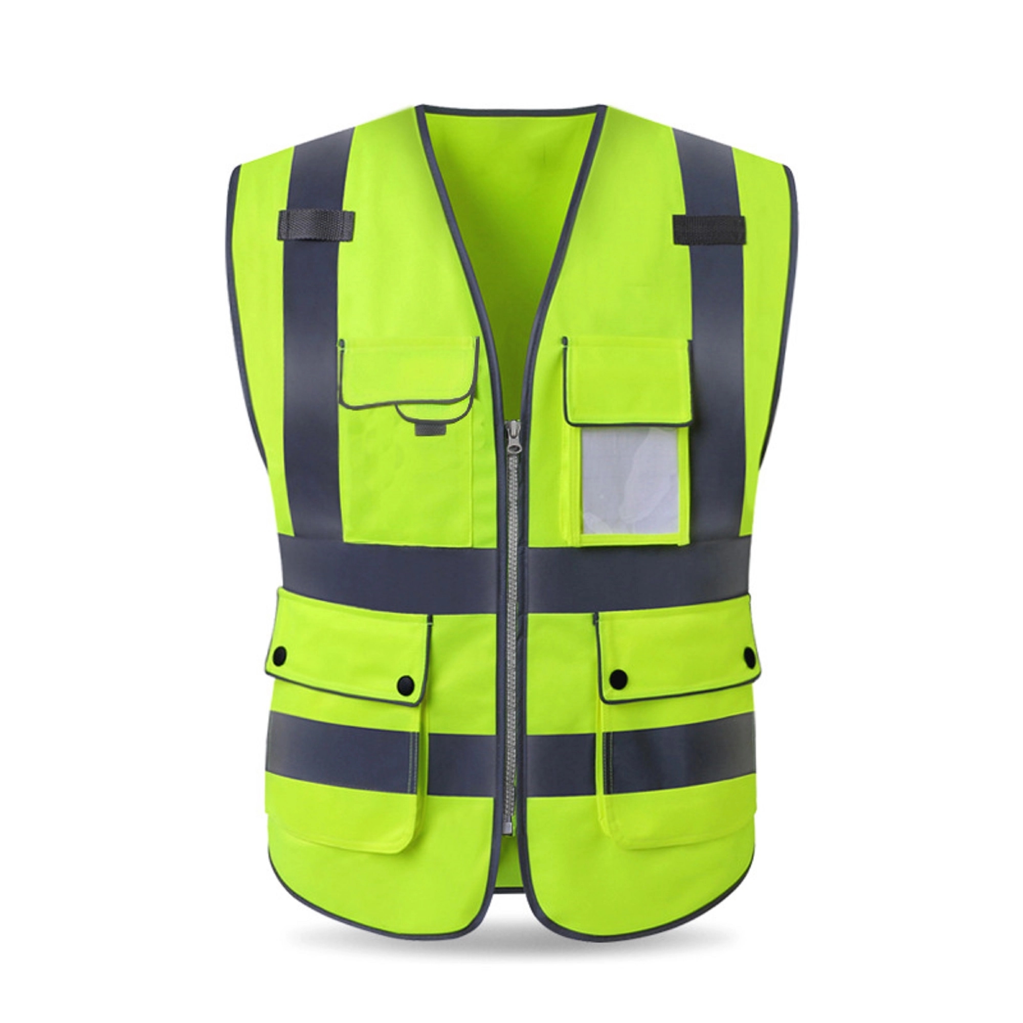 High Visibility 100% Polyester Reflective Vest 4