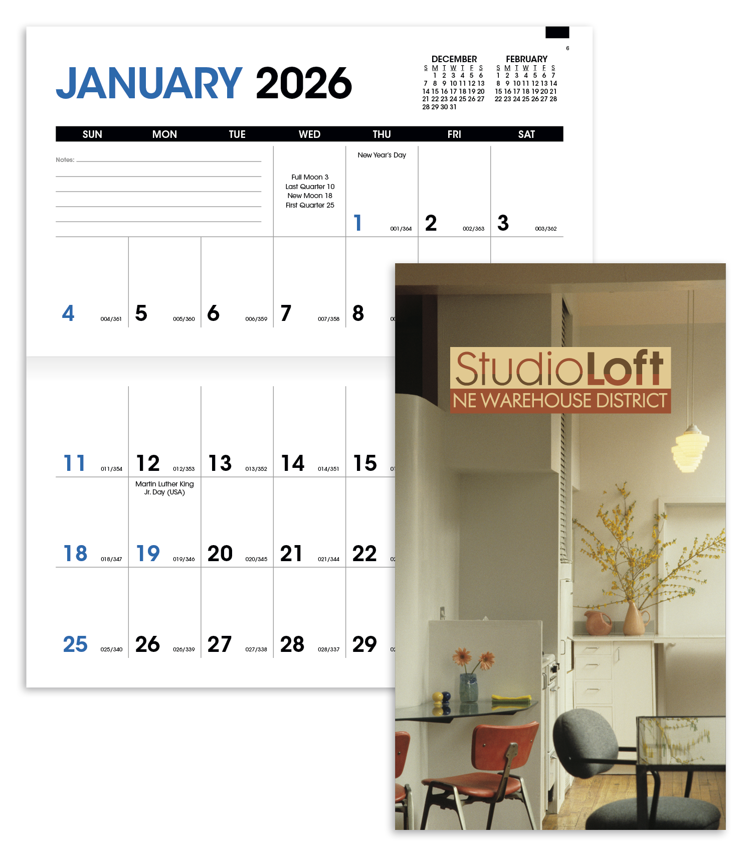 Triumph® Calendars Pocket Planner with Custom Cover 15