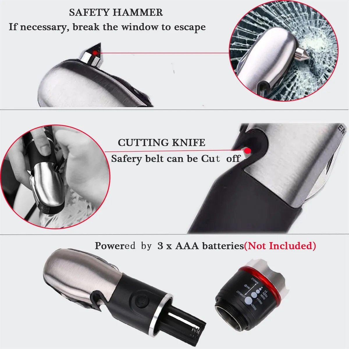 Multi Tool with Flash Light 6