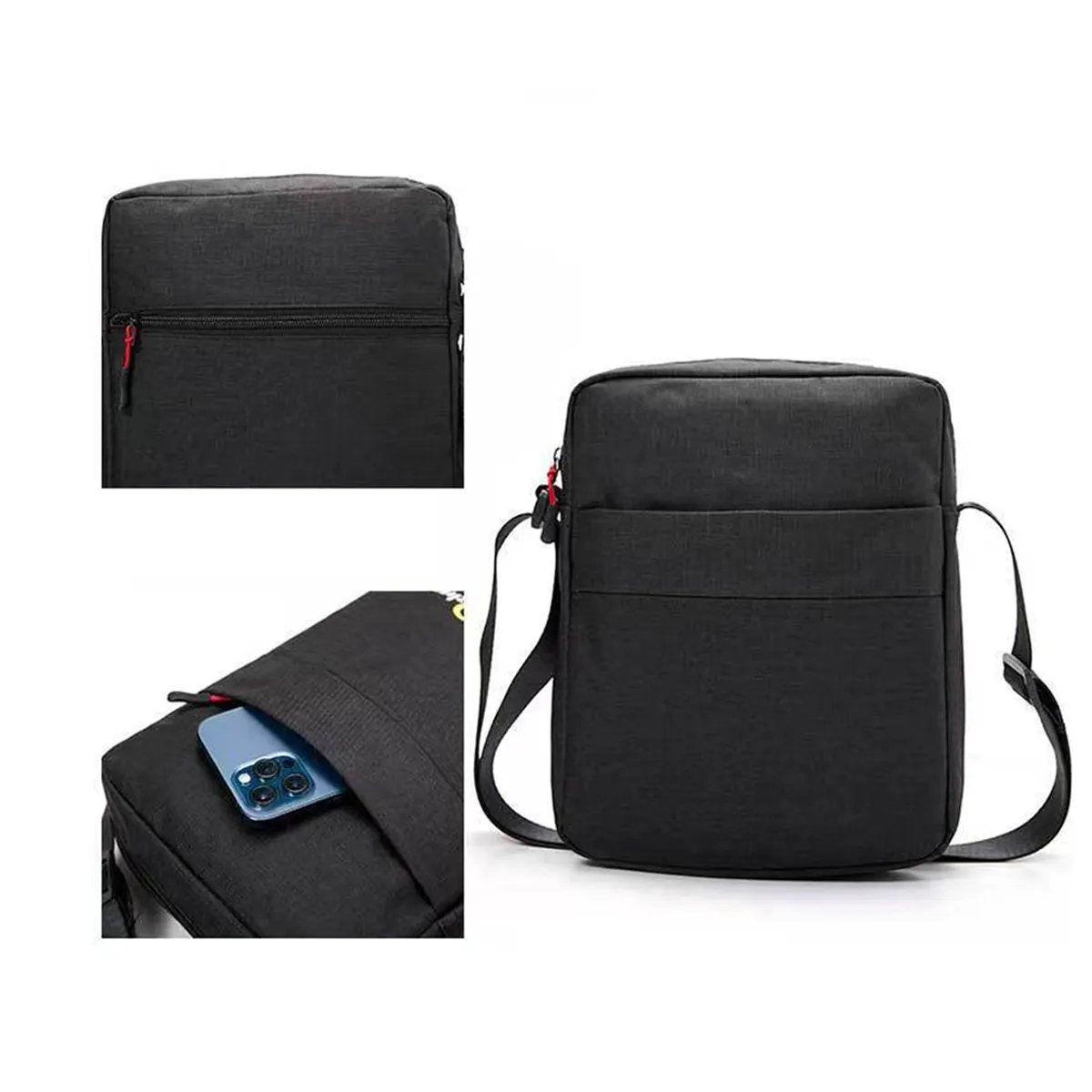 Durable Sling Shoulder Crossbody Bag With Adjustable Strap 7