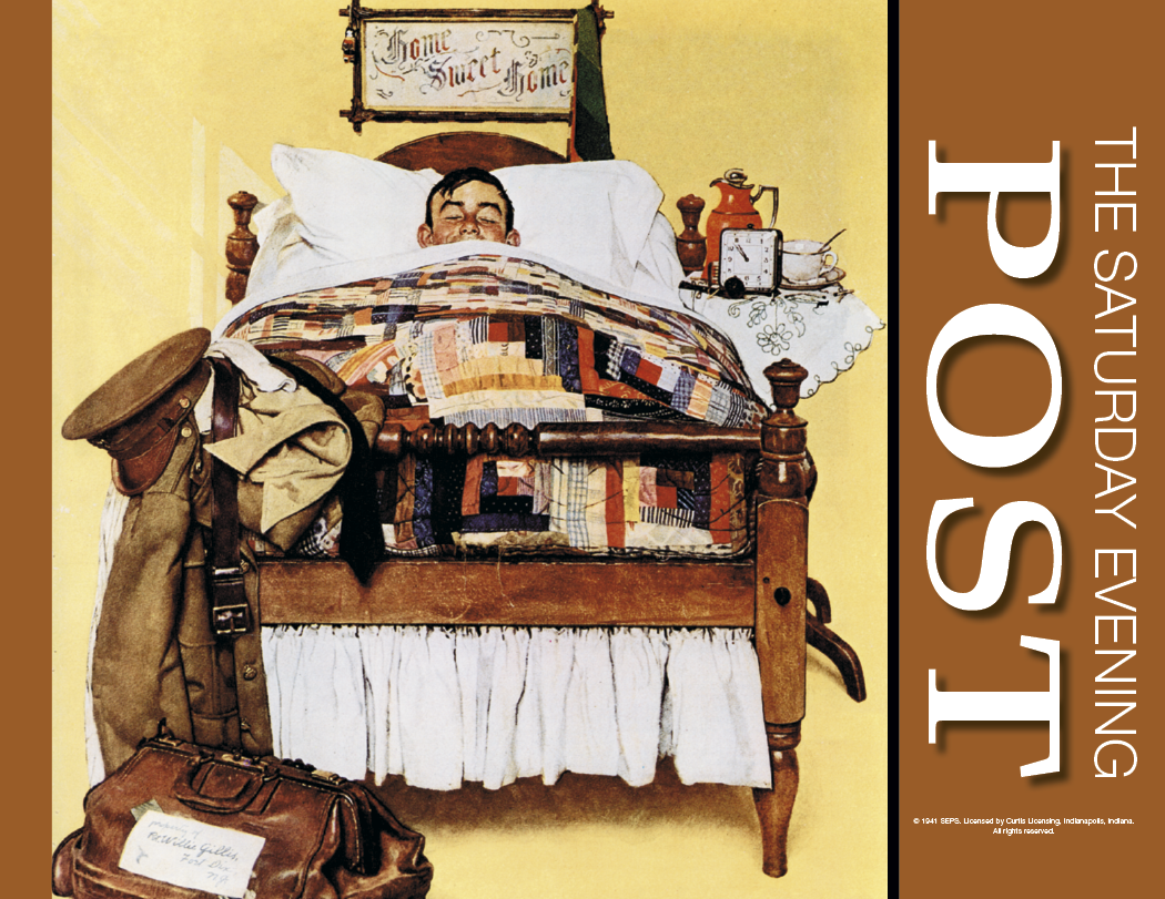 HotLine® Products Saturday Evening Post Appointment Calendar - Spiral 49