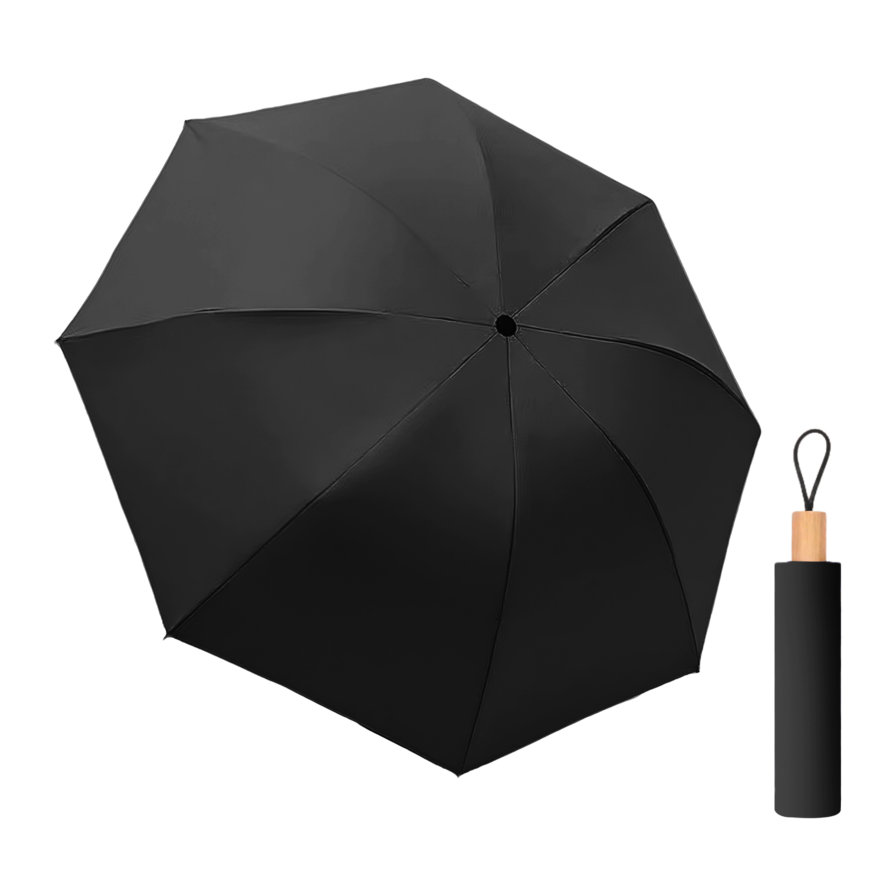 Non-Automatic Full Color Printed Travel Umbrella 1