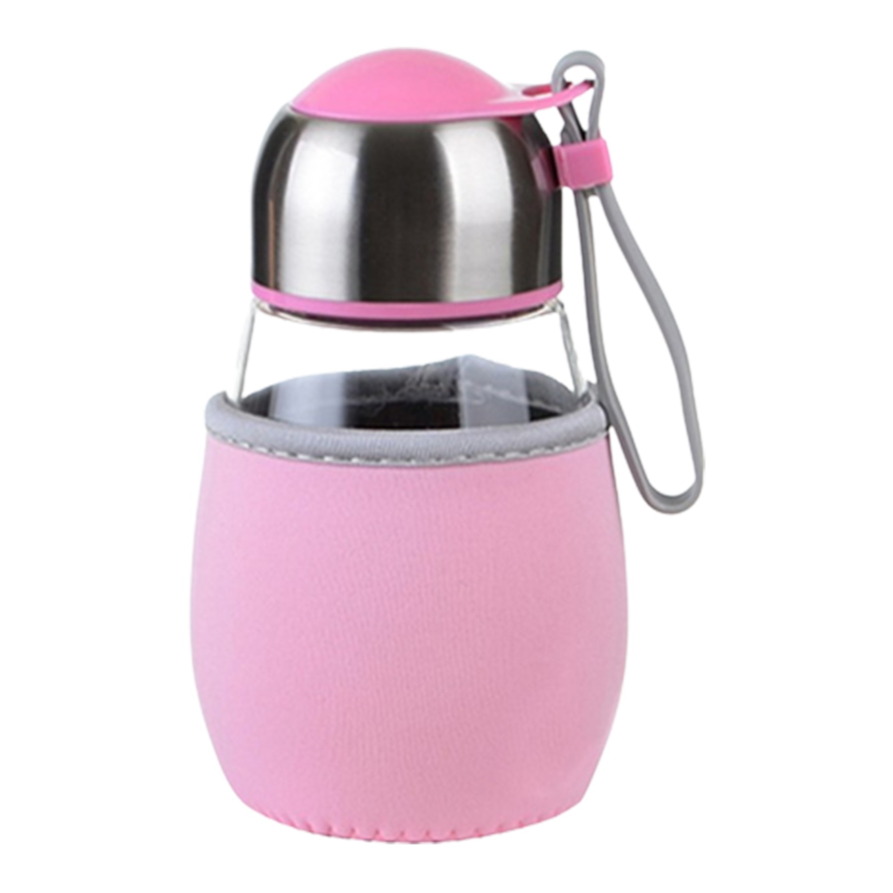 13.5 Oz. Glass Water Bottle W/ Neoprene Sleeve 3
