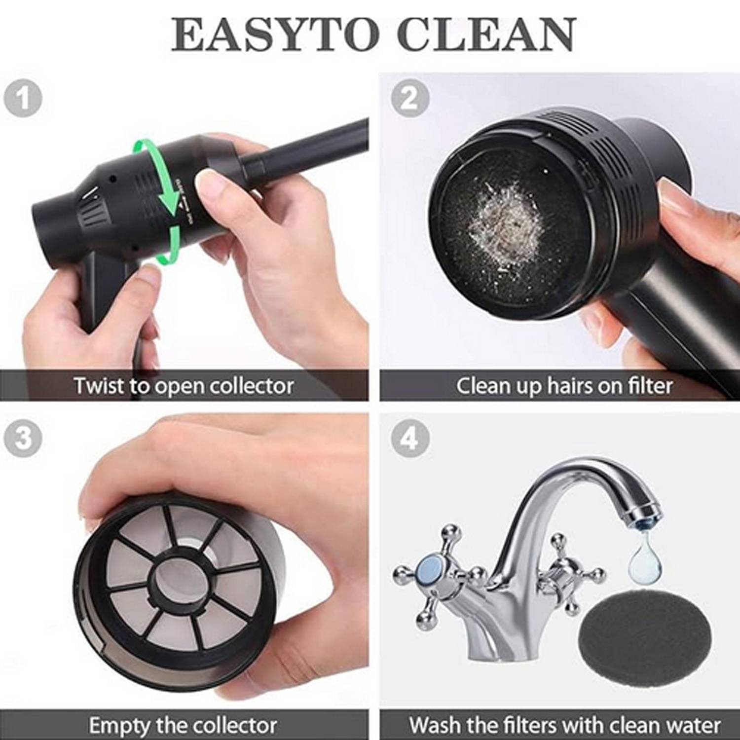 Mini Portable Wireless Charg Small Handheld Vacuum Cleaner 3