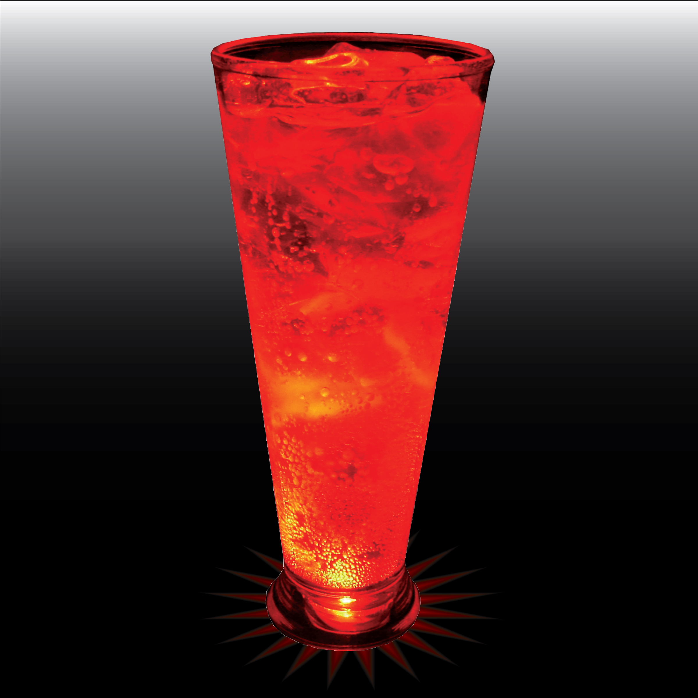 12oz Light Up Tall Flared Plastic Pilsner Cup 10