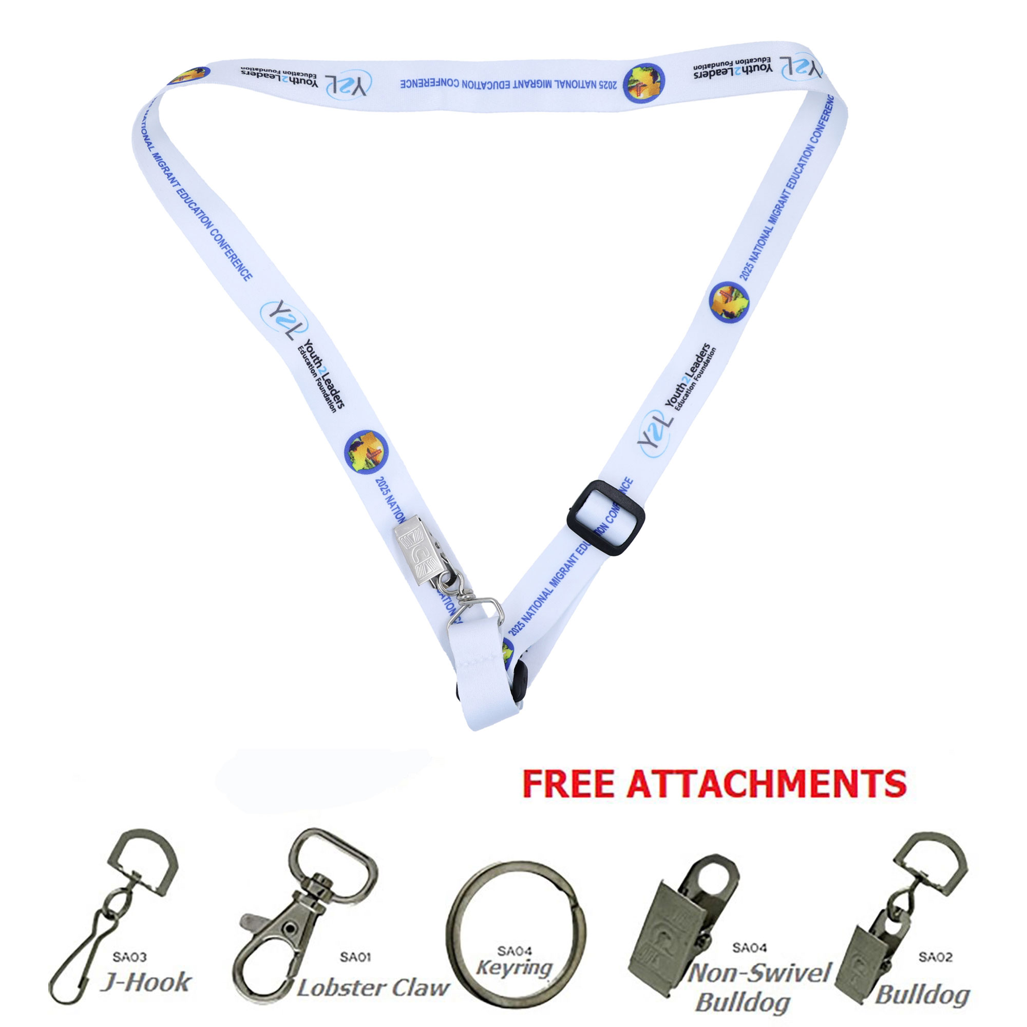 Adjustable Full Color Lanyards 2