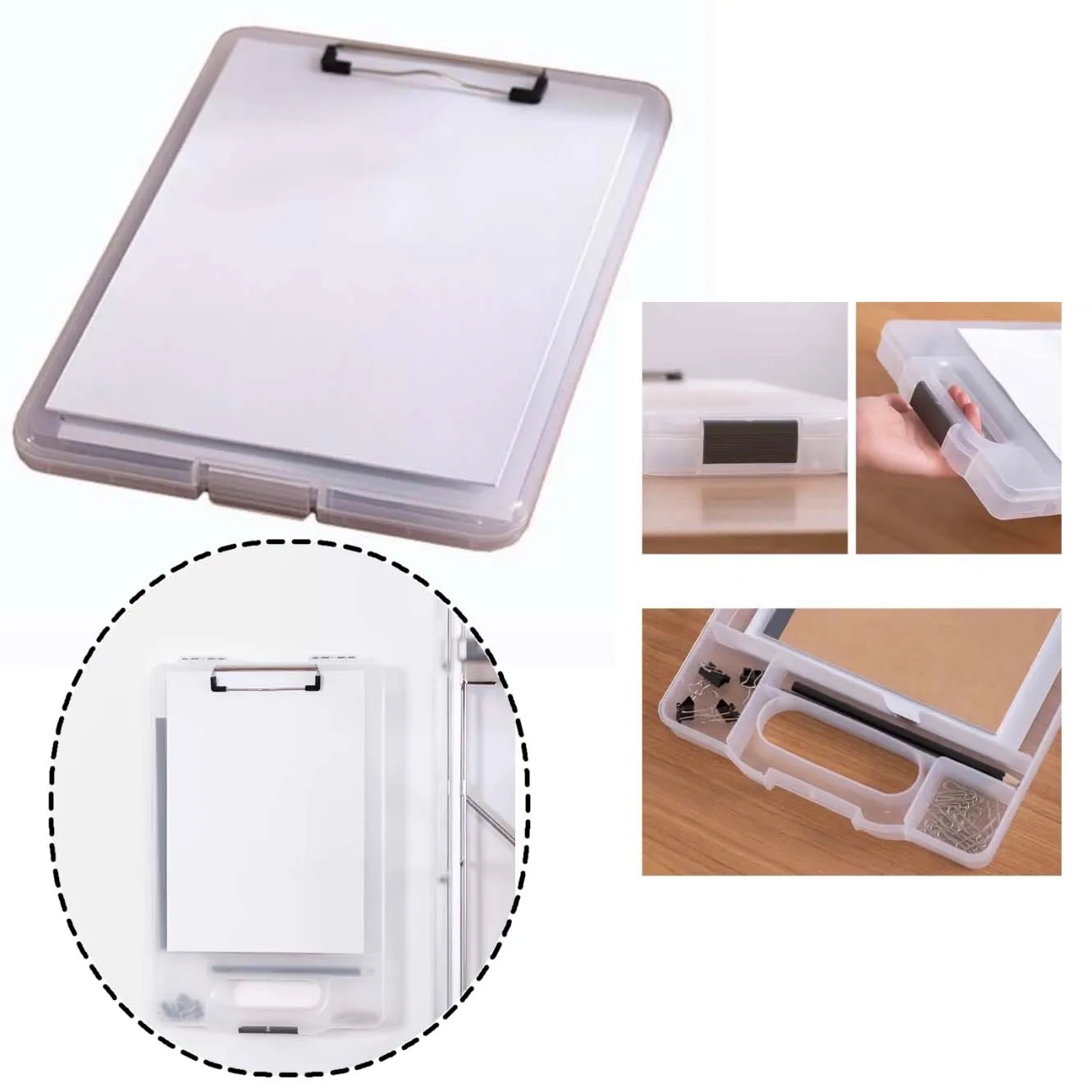 Clipboard With Storage Box 3