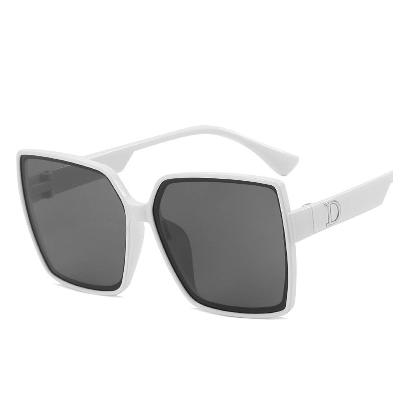 Retro Square Large Frame Sunglasses 5