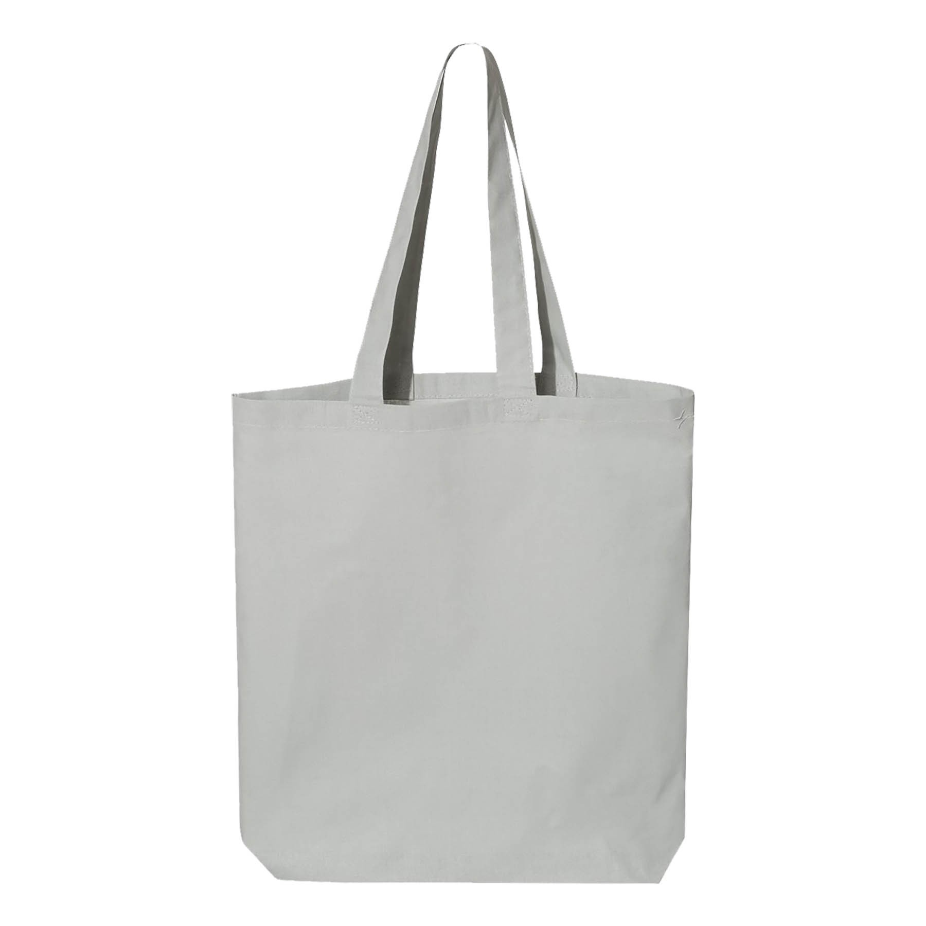 6 oz. 100% Cotton Canvas Tote Bag w/Bottom Gusset 40