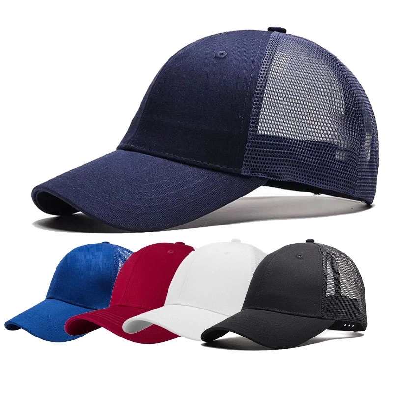 Cotton Mesh Back Trucker Cap 2