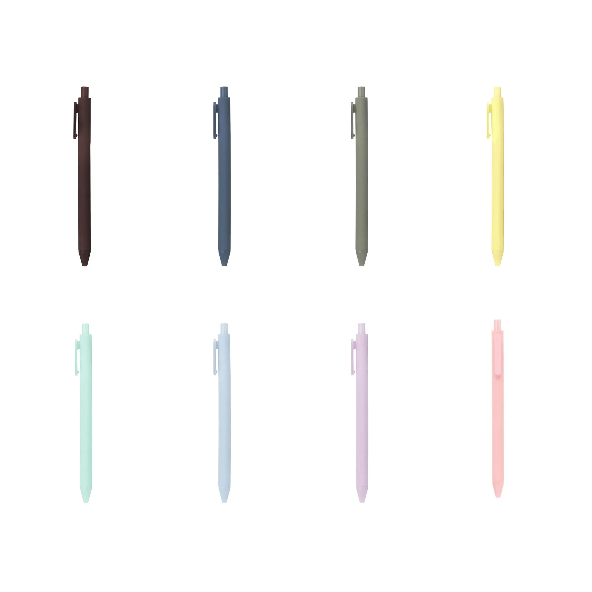 Trendy High-Quality Candy Color Retractable Student Gel Pens 2