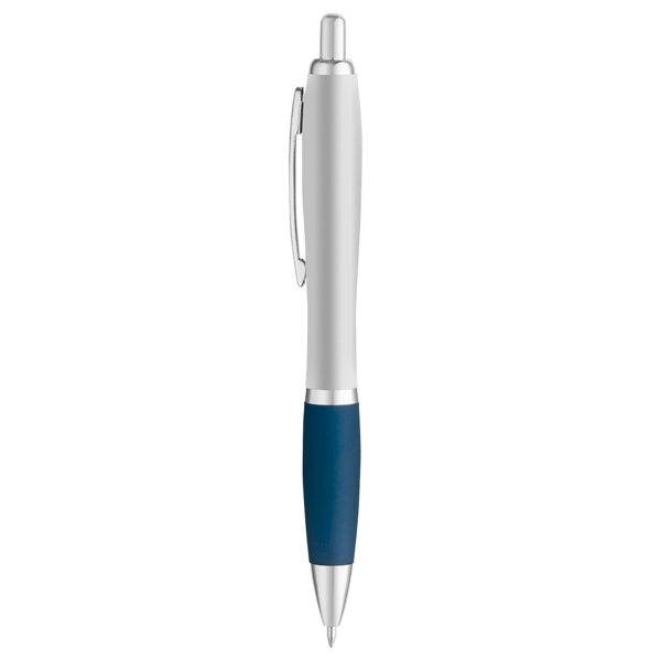 Curvaceous Silver Matte Gel Pen 18