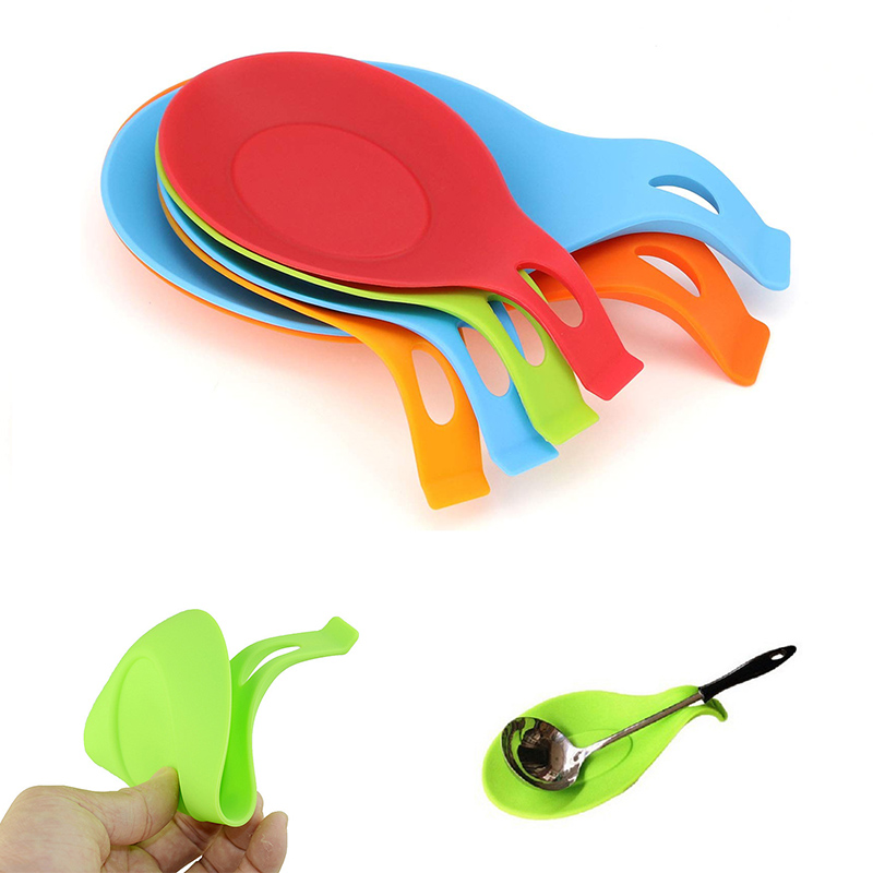 Kitchen Heat Resistant Silicone Spoon Rest 2