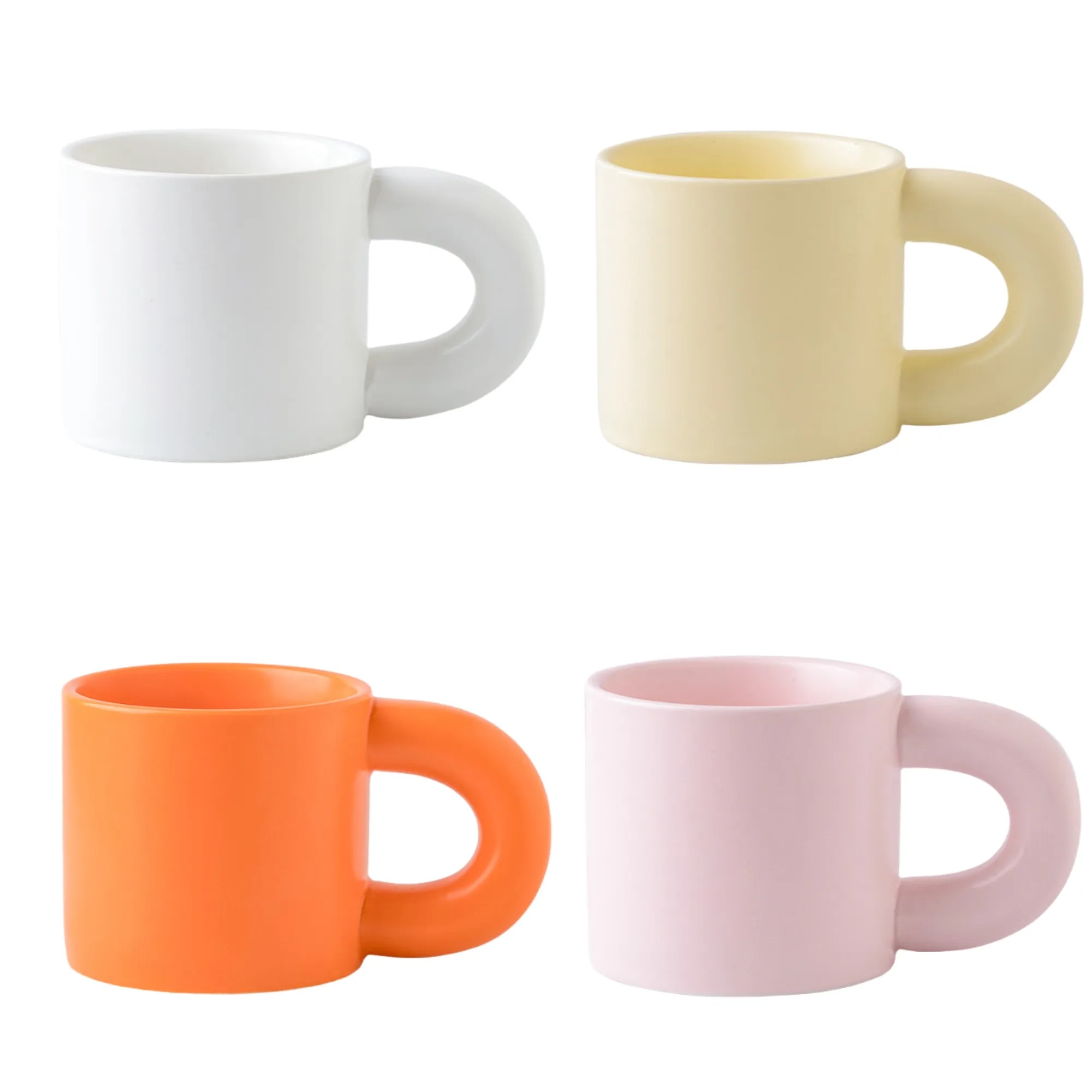 11 Oz Classic Campfire Ceramic Coffee Mug Handle Cup 4