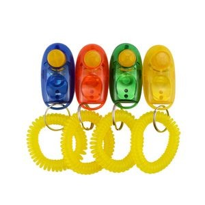 Durable Pet Training Loud Sound Clicker With Key Ring 25