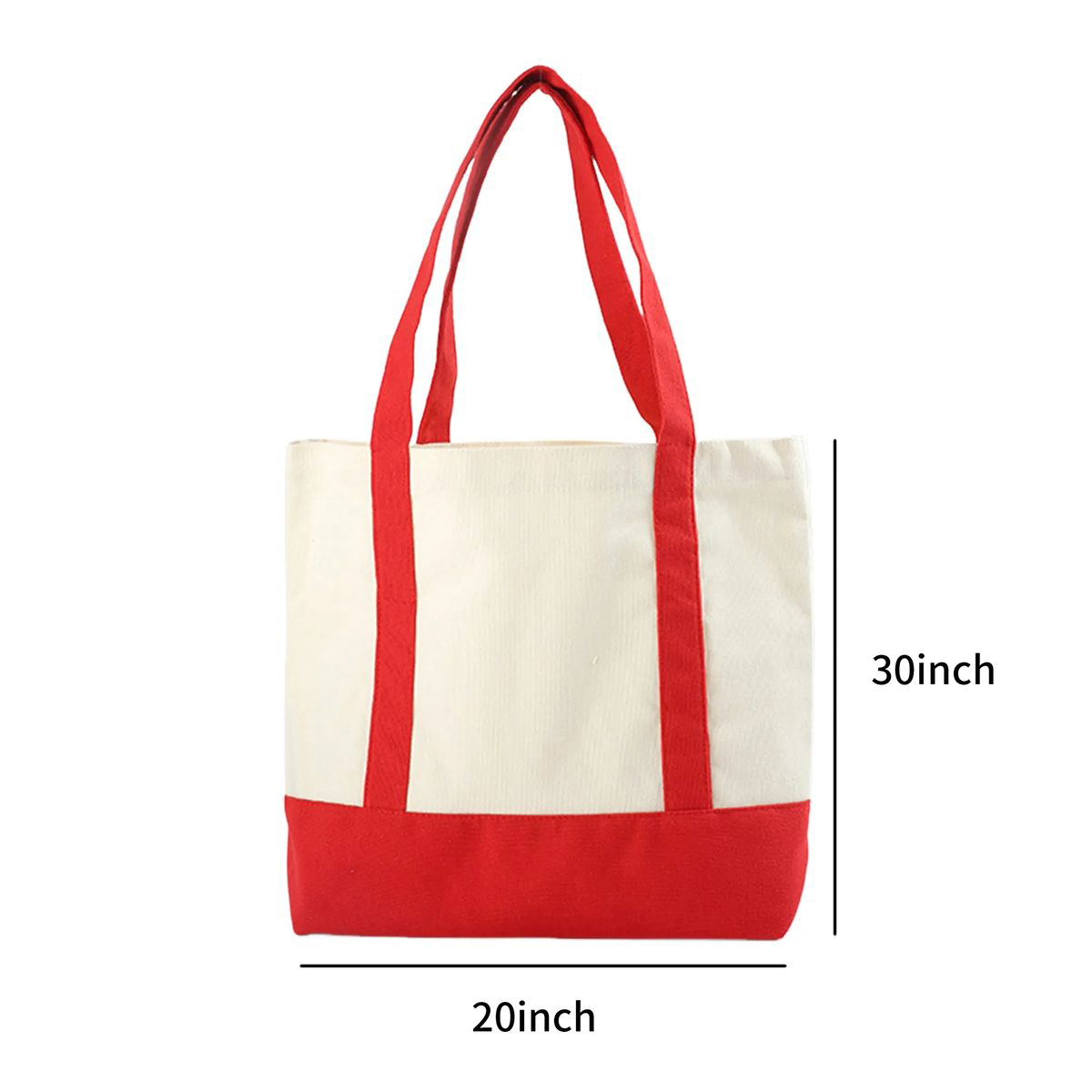 Spliced Handle Canvas Tote Bag 12oz for Daily Carry 2