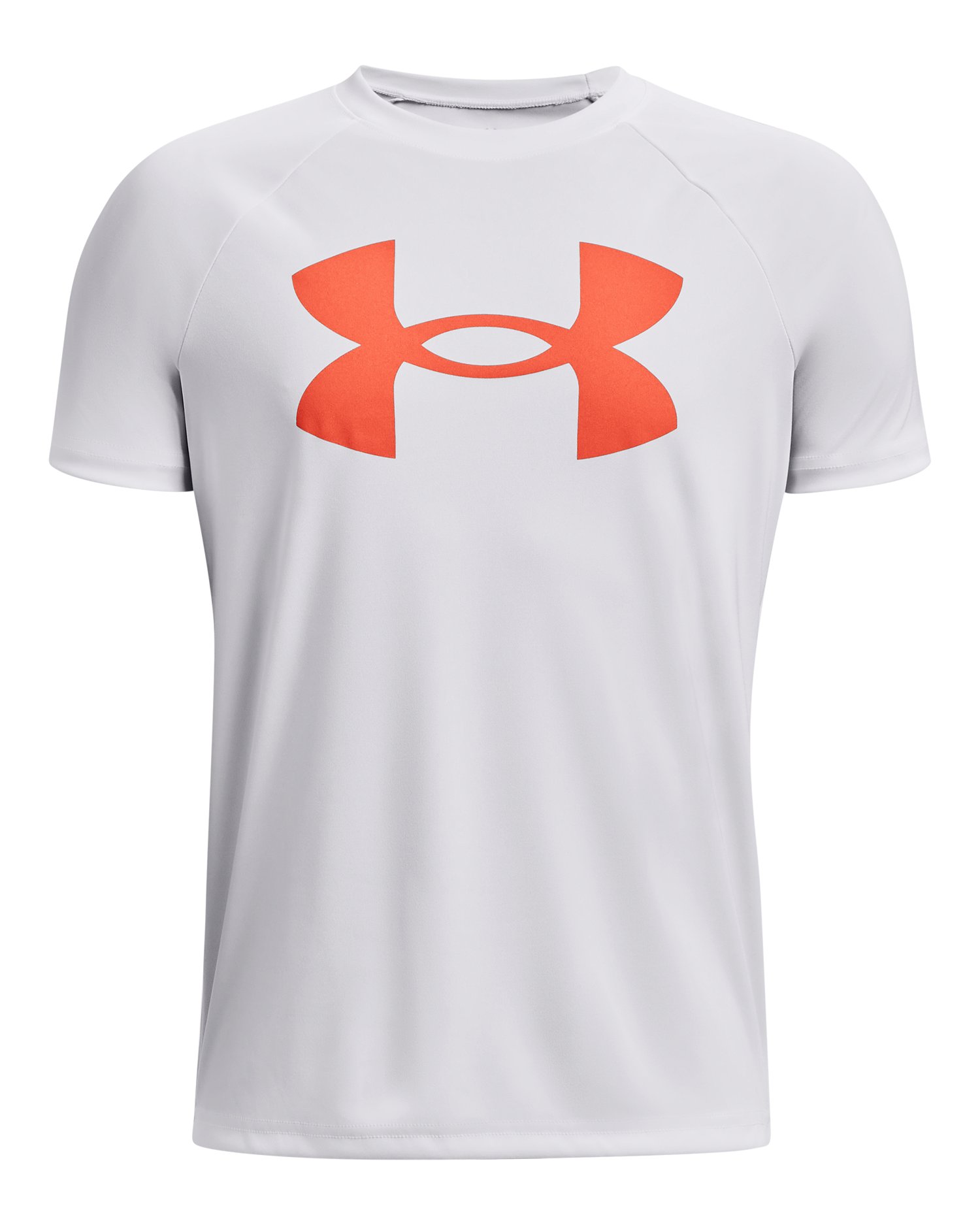 UA Tech Big Logo Boys' Short Sleeve 33