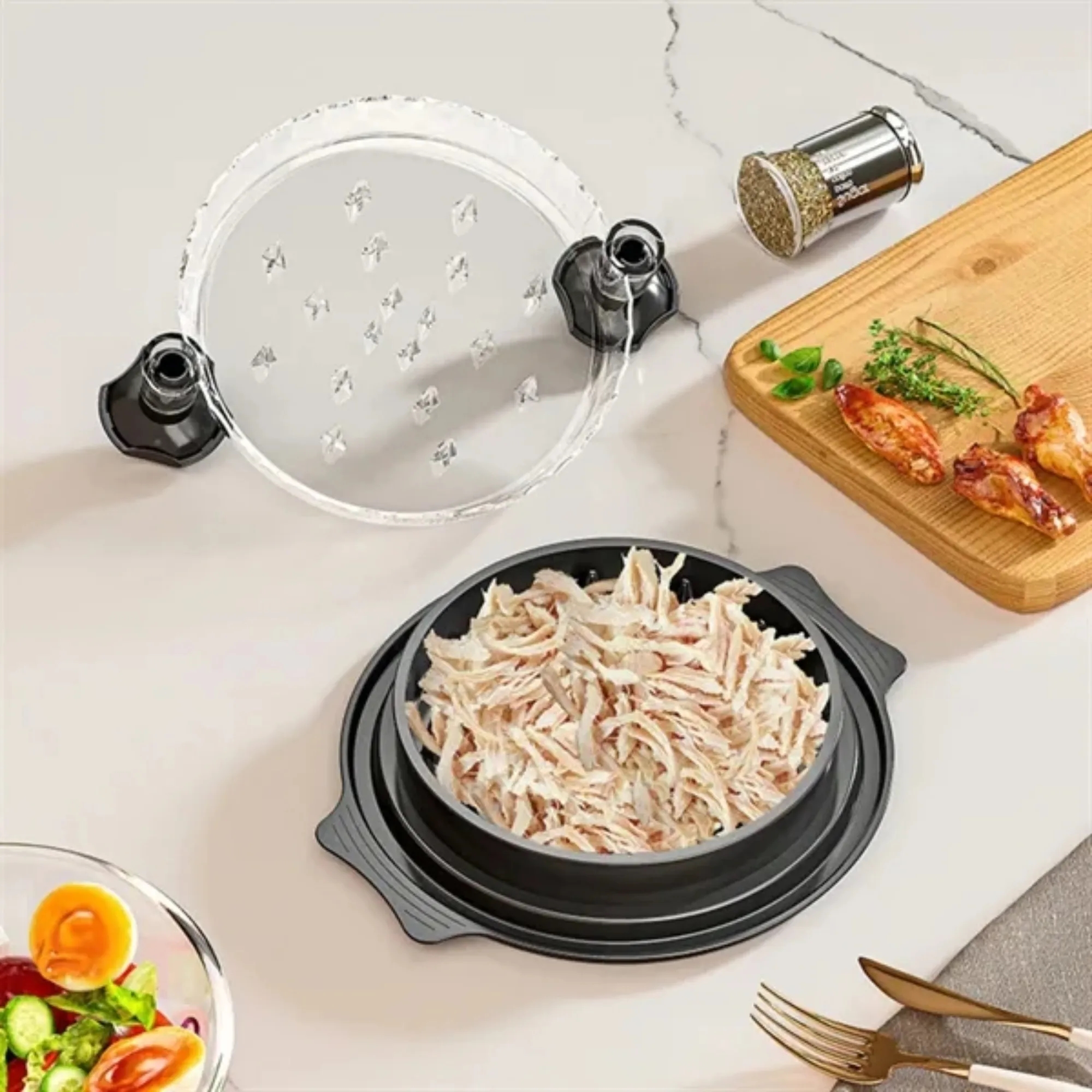 Manual chicken mincer 4
