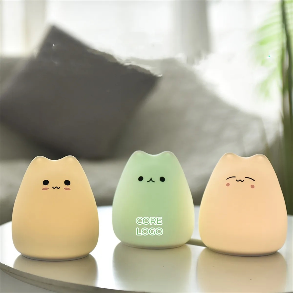 Cute Cat Lamp Night Light for Kids Birthday Gifts 4