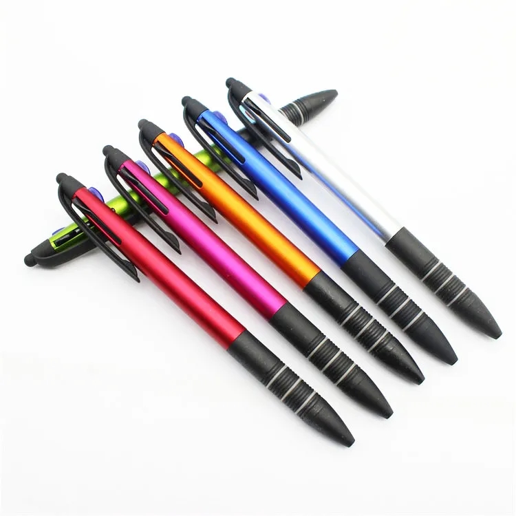 Multicolor Refill Click Action Stylus Pen 2