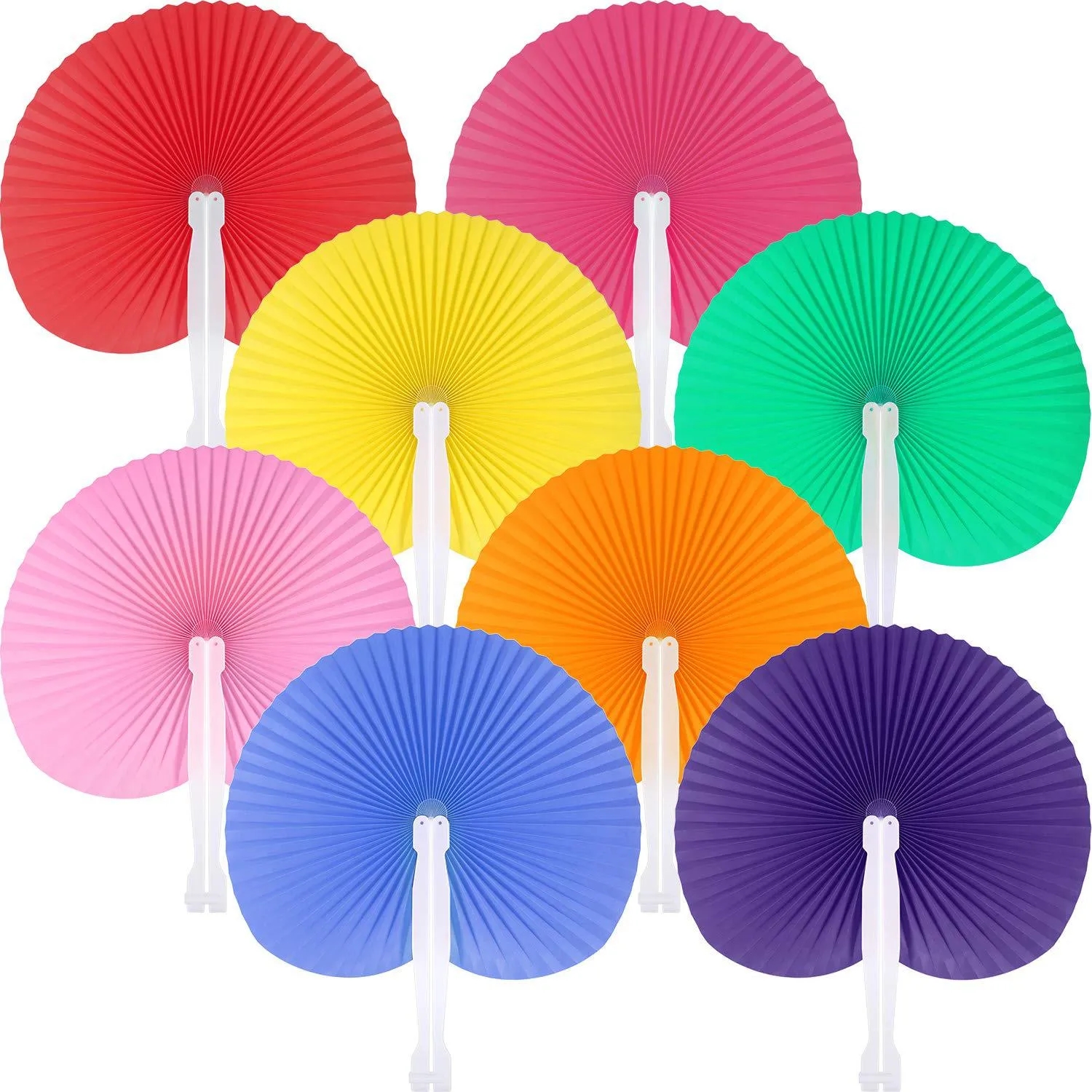 Decorative Paper Folding Hand Fans 1