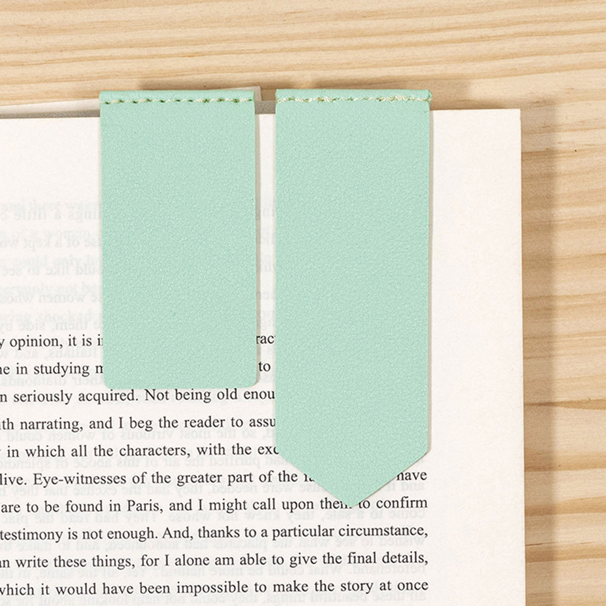 PU Leather Bookmarks 8