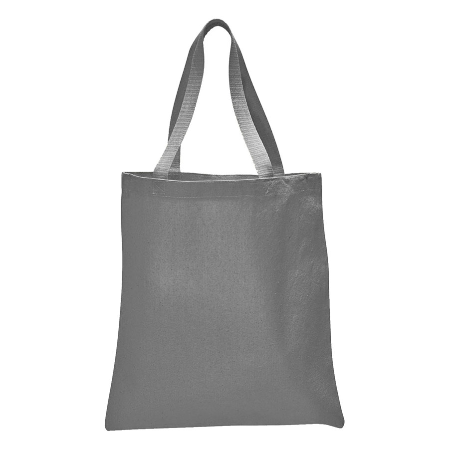 Value 6 oz Cotton Canvas Tote Bag - 15"W x16"H x 3"D x 20