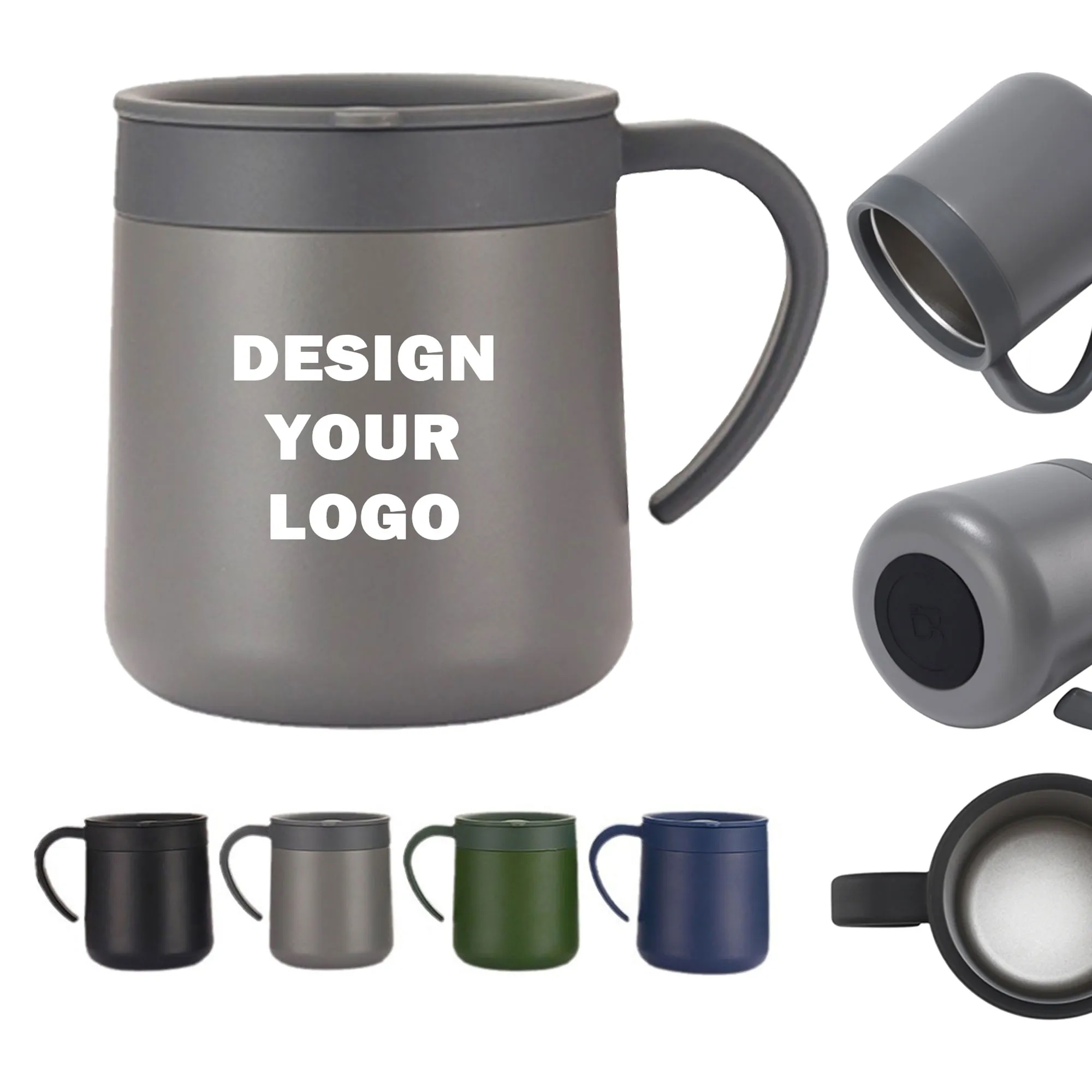 12oz Stainless Steel Coffee Mug 2