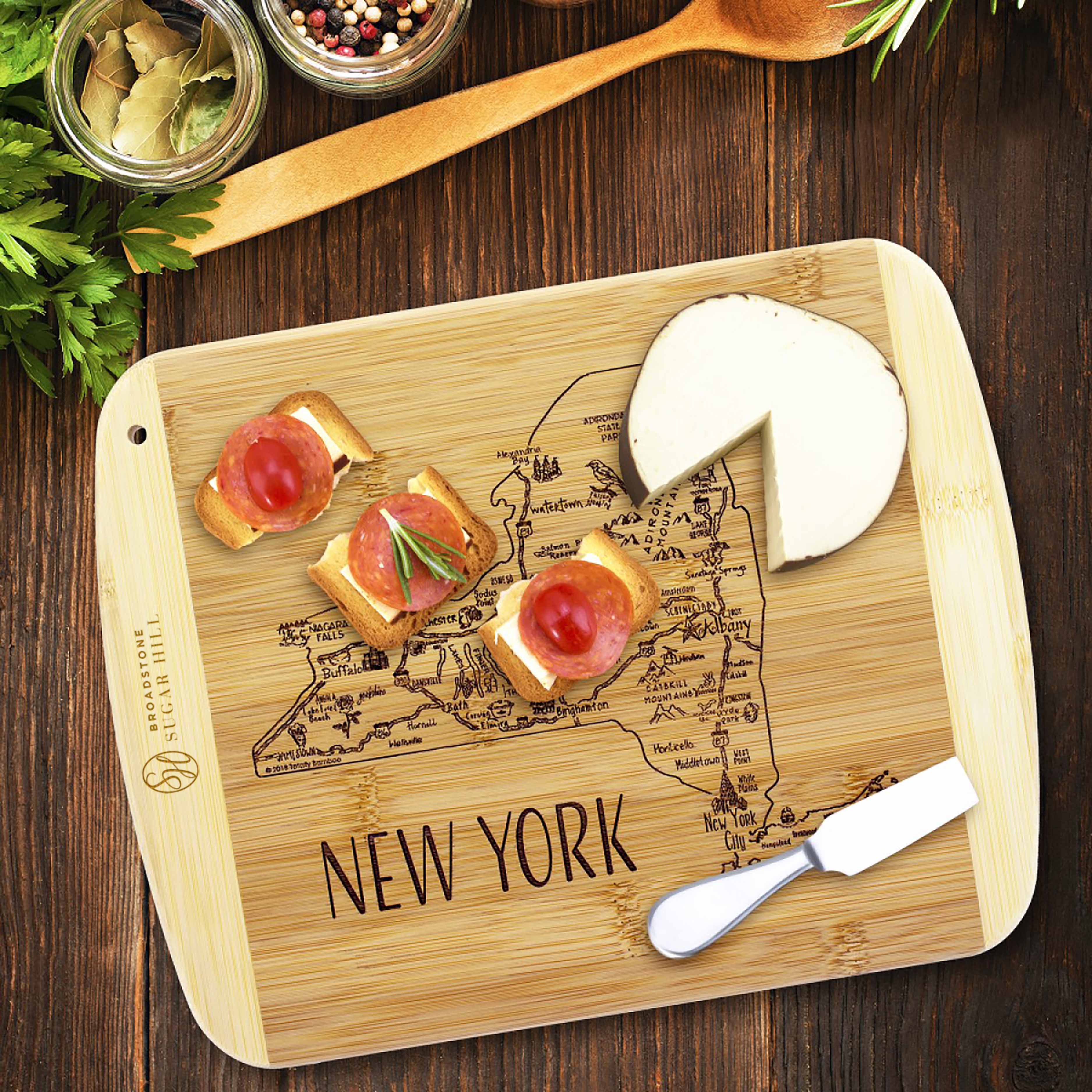 A Slice of Life New York Serving & Cutting Board 6