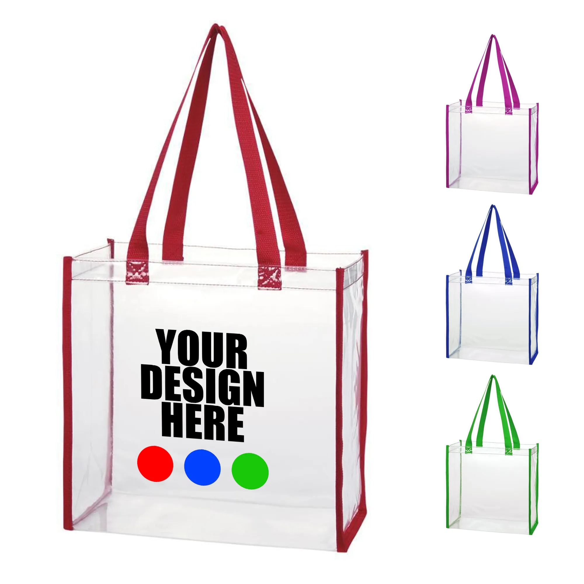 Transparent Tote Shopper Bag 5