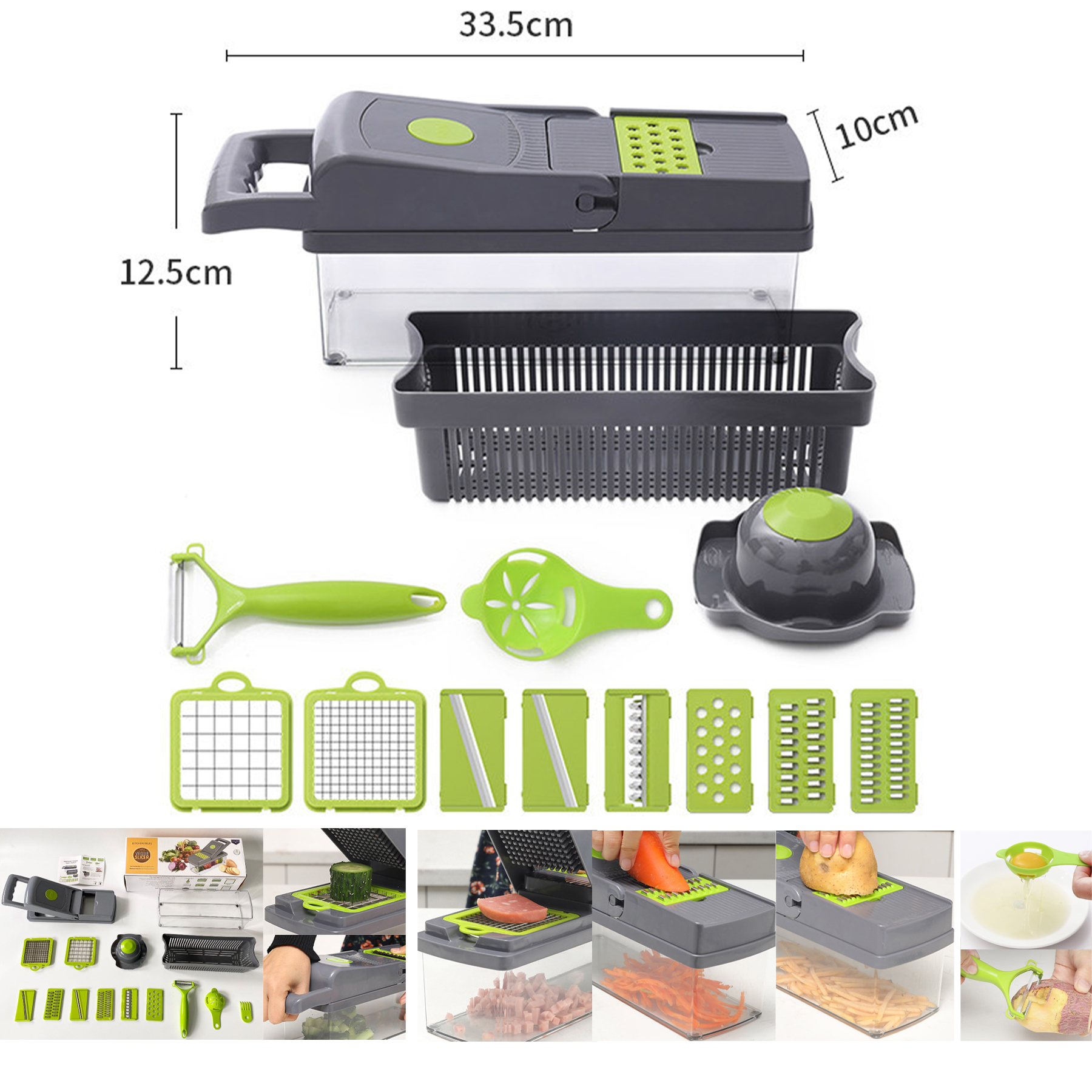 Multifunctional Vegetable Cutters 2