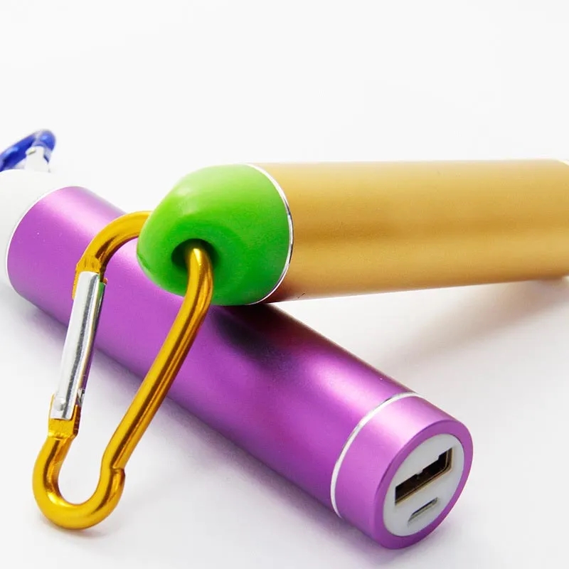 2600mAh Power Bank w/ Carabiners 2