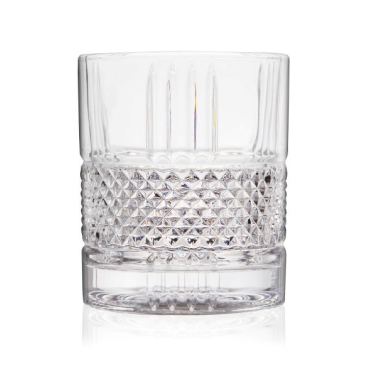 Viski® Revolve Crystal Spinning Rocks Glass 5