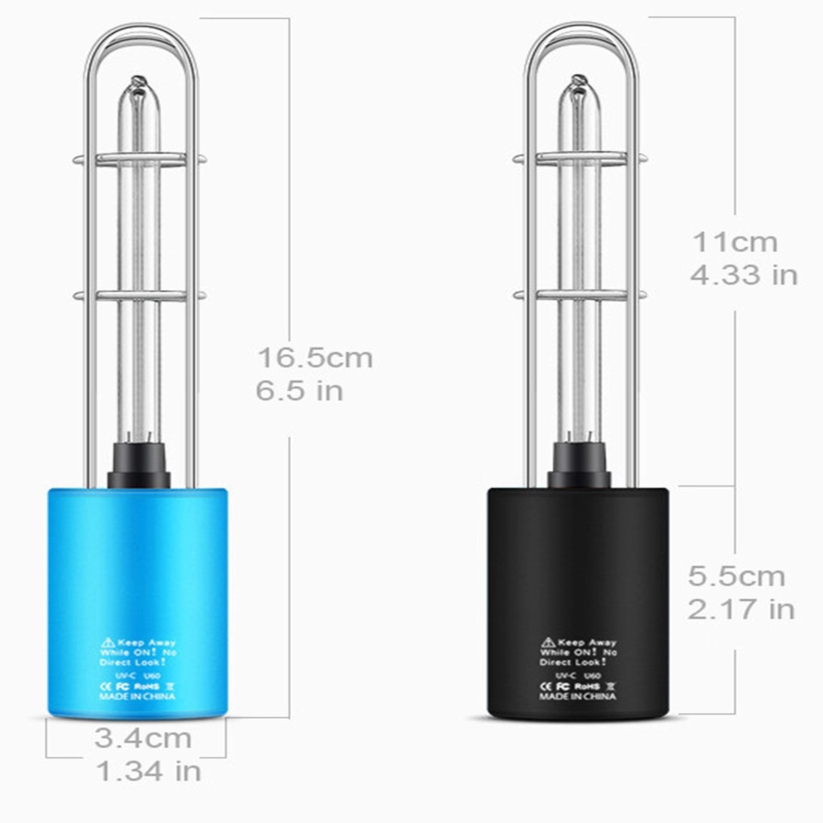Portable Rechargeable Ultraviolet Disinfection Lamp 2