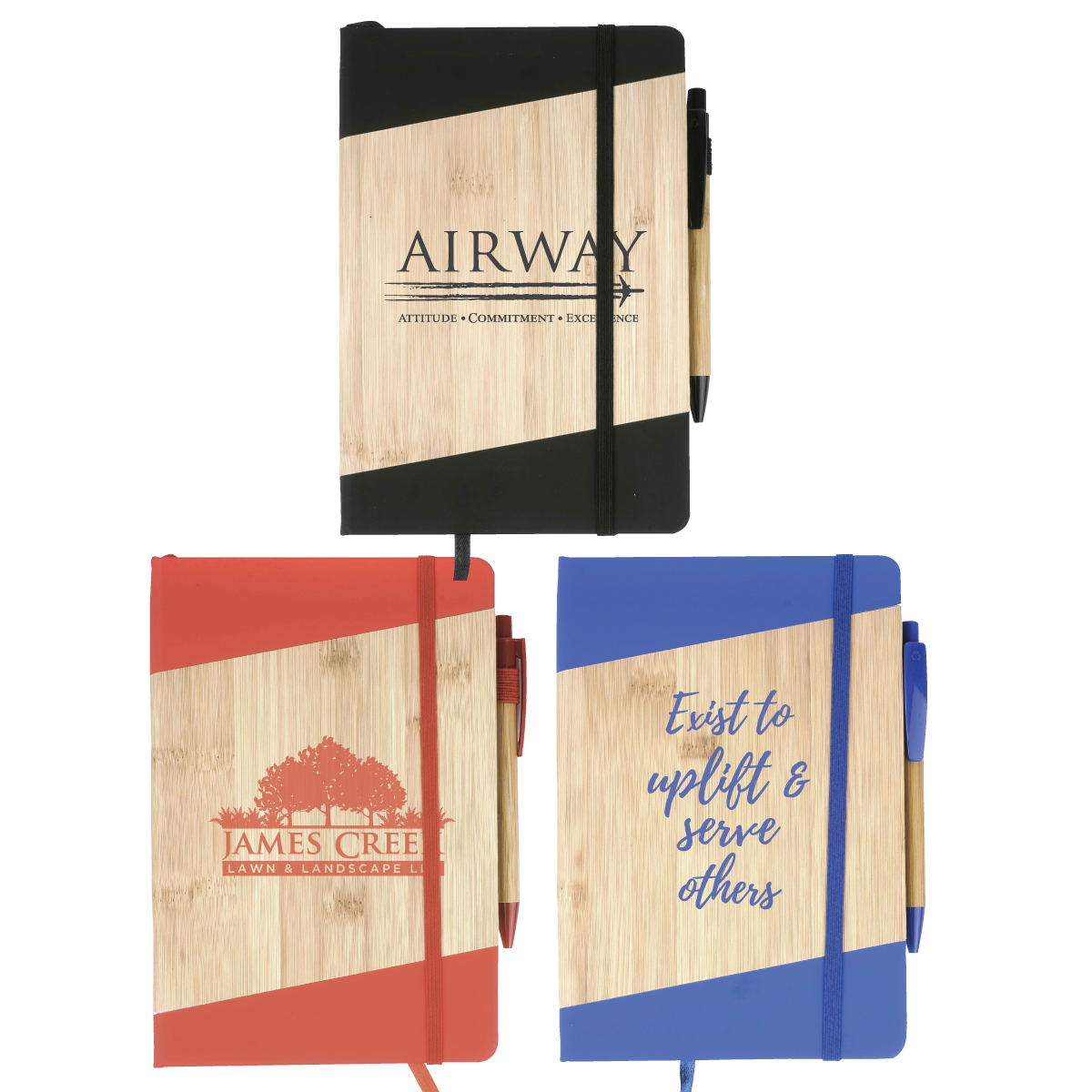 Bamboo Journal Notebook w/ Pen 2