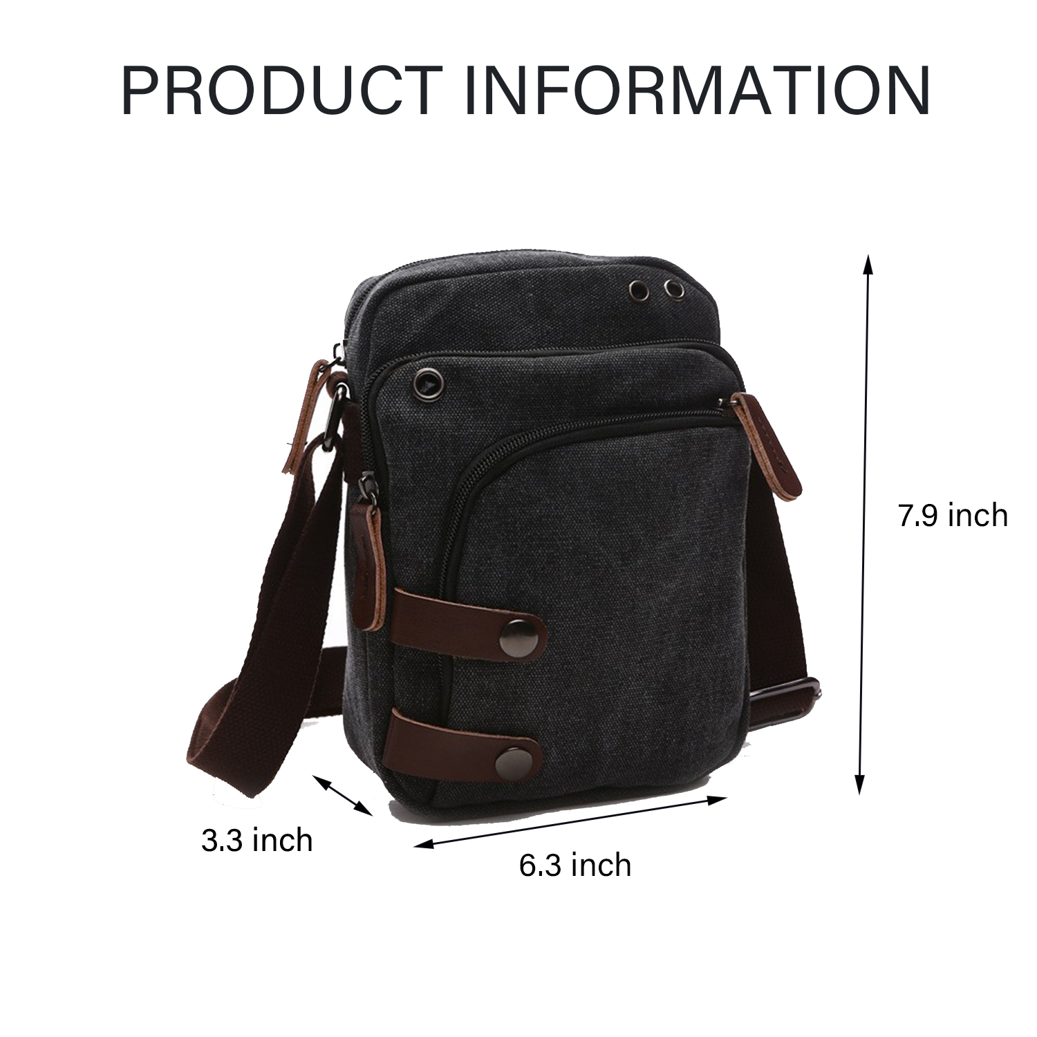 Canvas Handbag Crossbody Wallet Travel Shoulder Bag 2