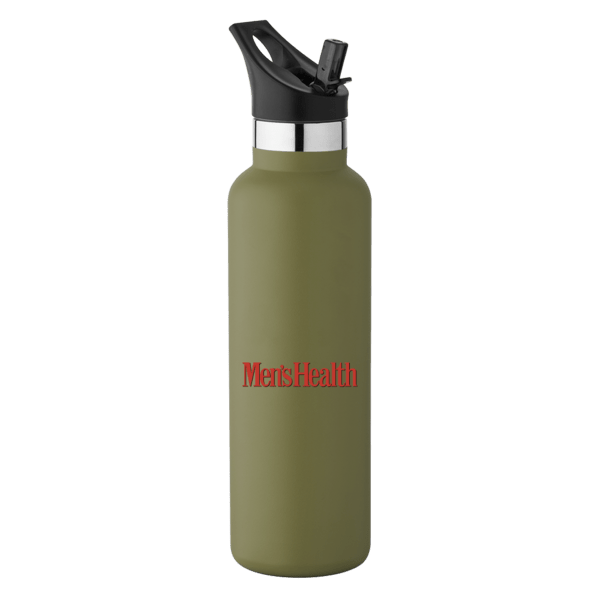 20 oz Basecamp Mesa Tundra Bottle with Screw Top and Flip-Top Straw Lid 175
