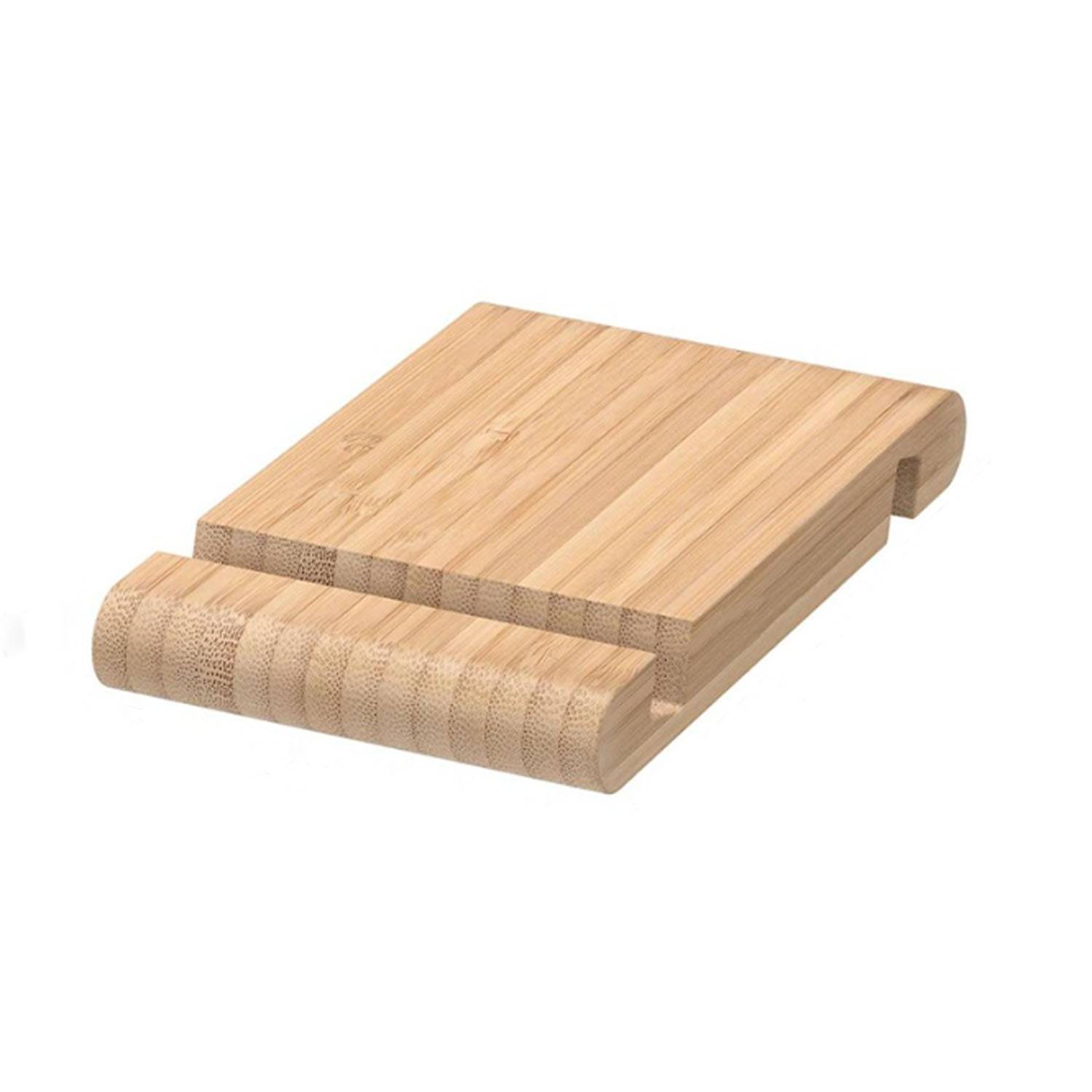 Wooden mobile phone tablet desktop stand 3