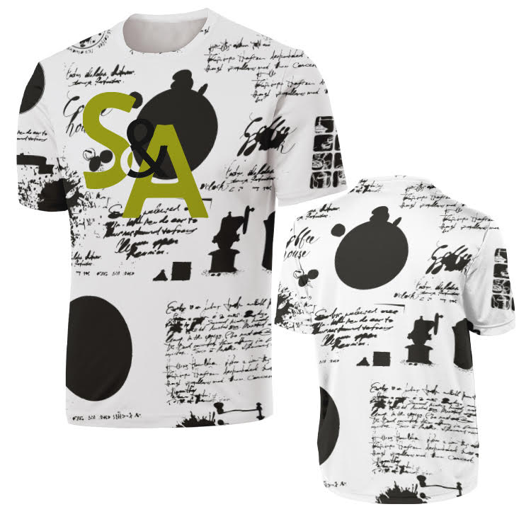 Two Side Full Sublimation On Traditional T-Shirt 1