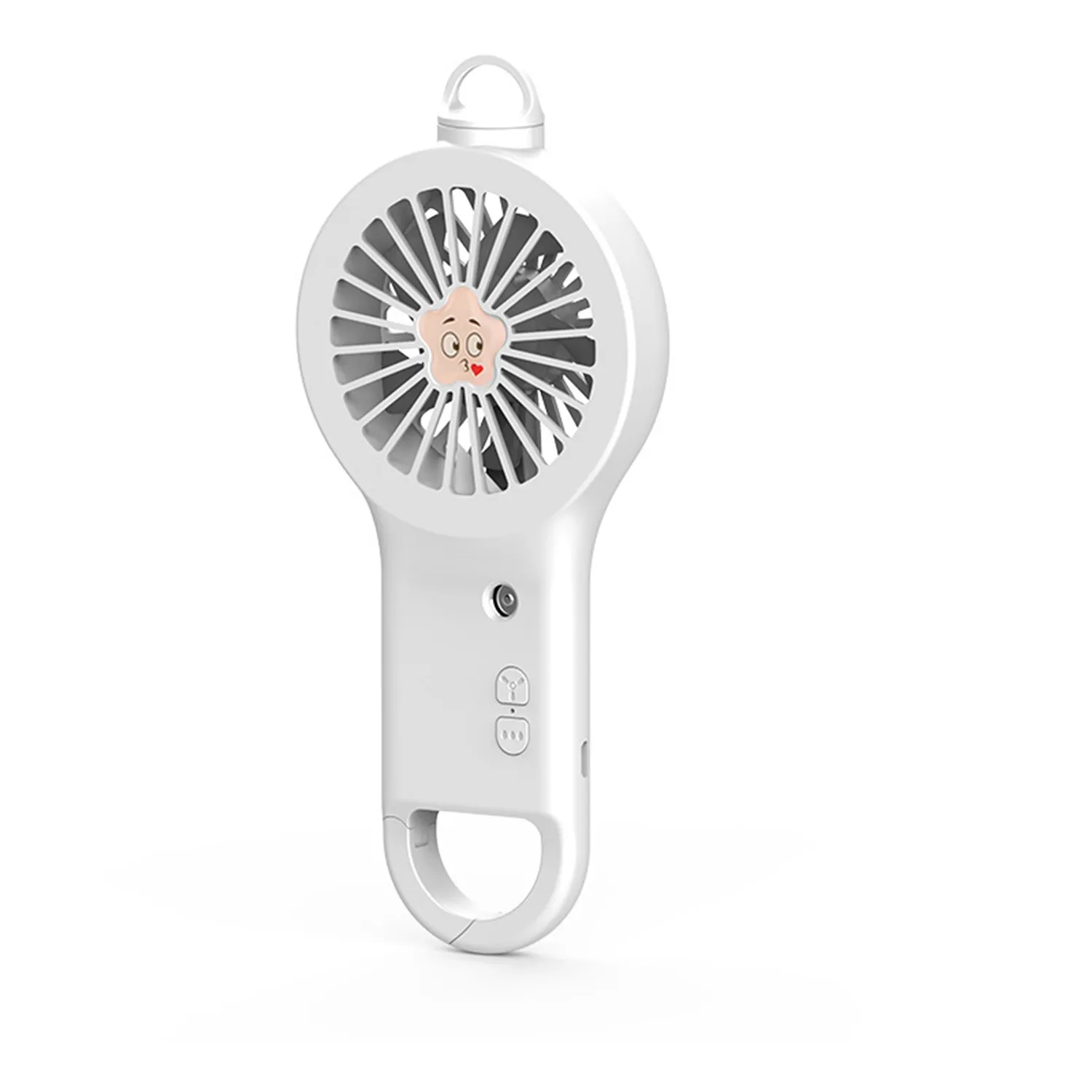 Handheld Misting Fan With Carabiner Keychain 8