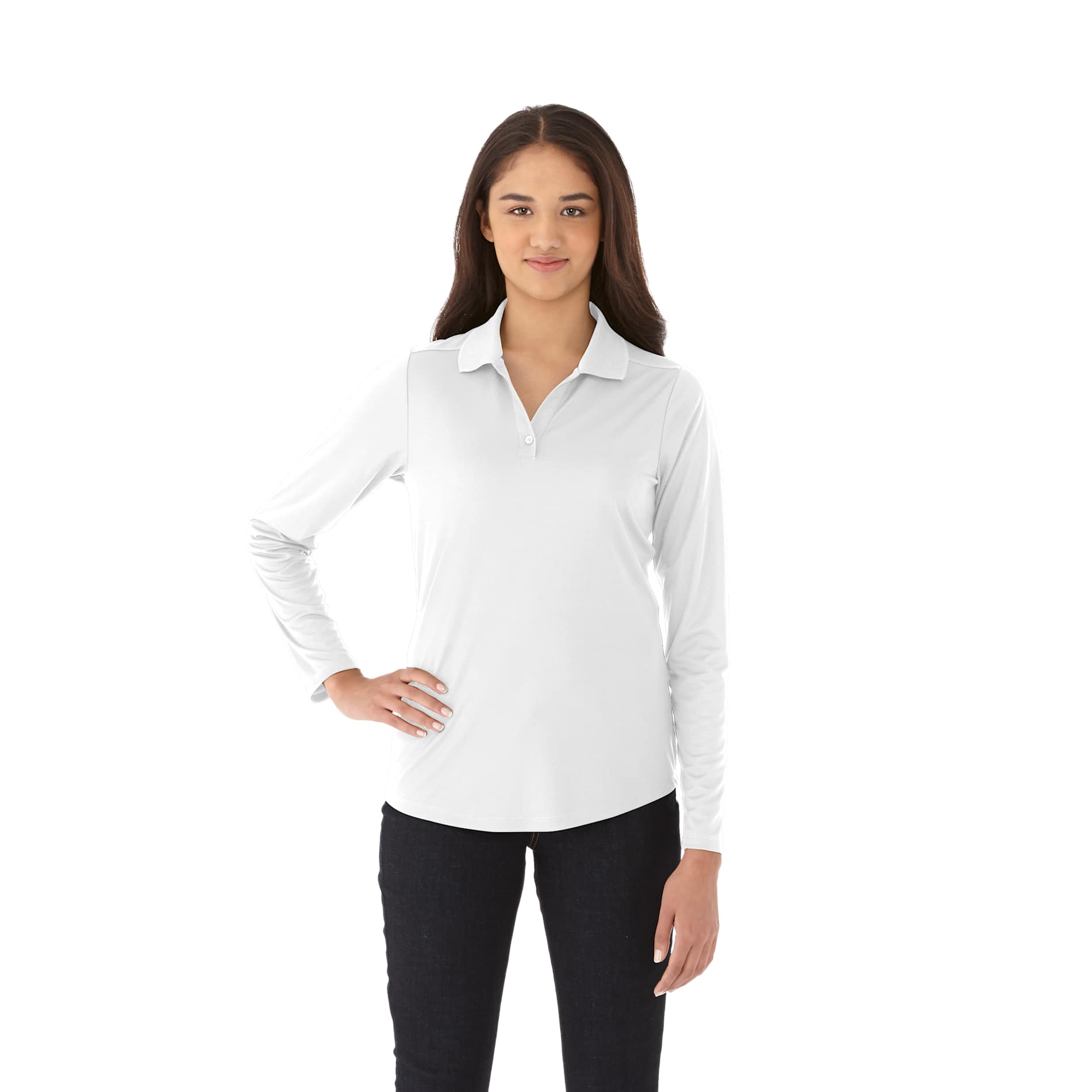 Women's Mori Long Sleeve Polo
