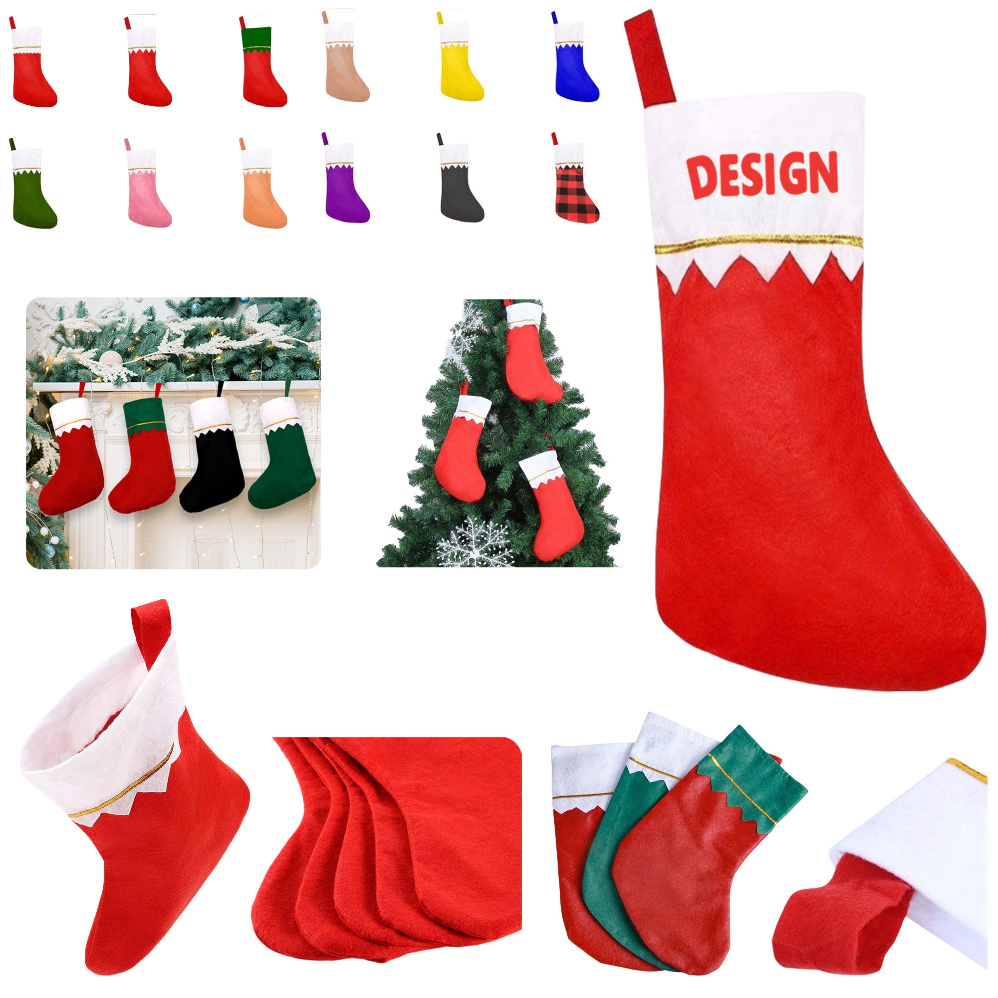 Christmas Hanging Stockings 2